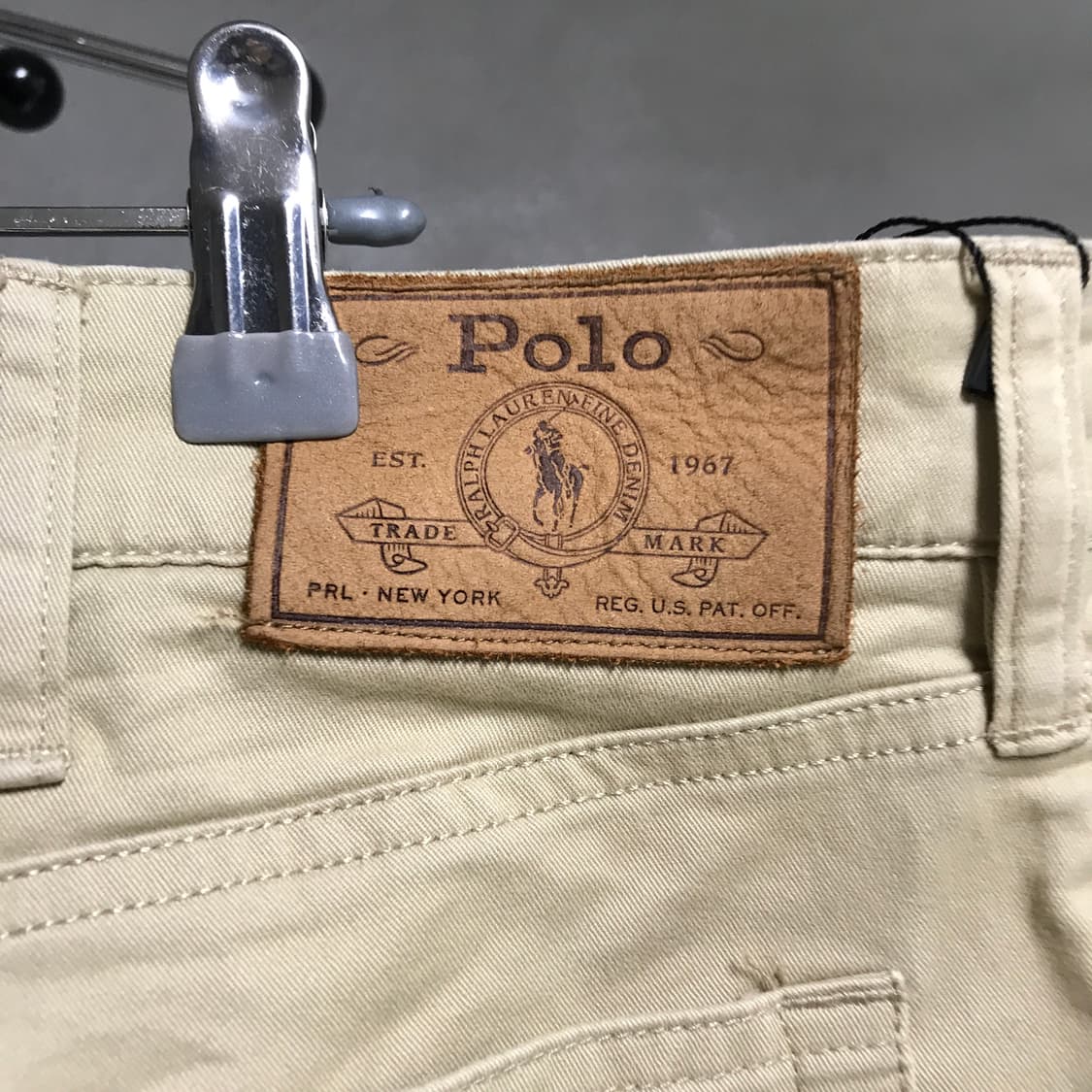 폴로 랄프로렌 QR 코튼 팬츠 베이지 36/32 상품이미지6