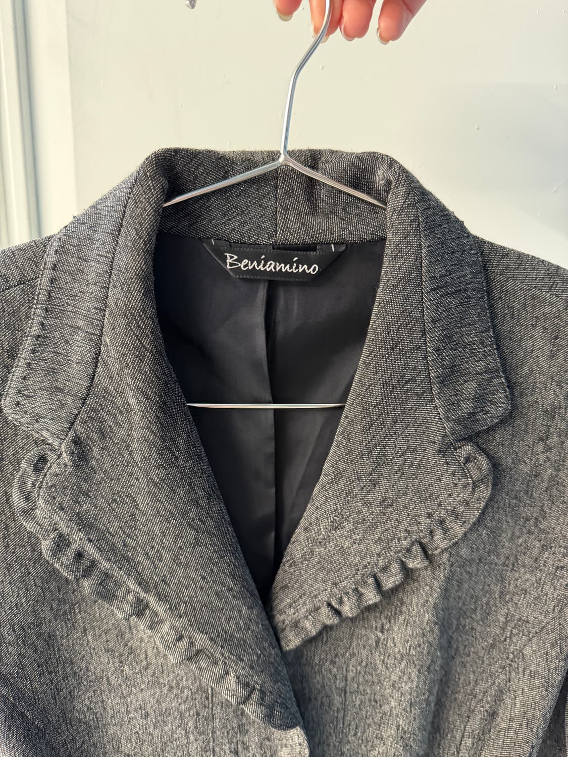 일본빈티지 프릴 블레이져 자켓 상품이미지8