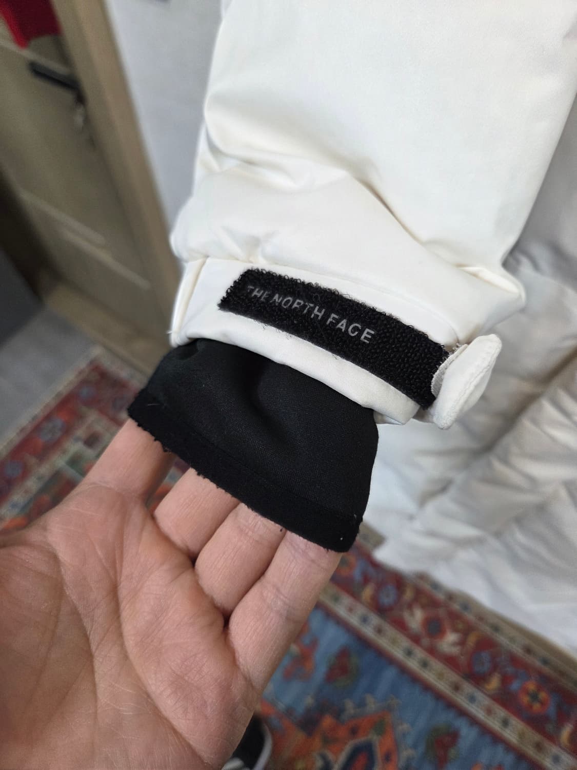 노스페이스 익스플로링 에코 덕다운 롱패딩 화이트  L 상품이미지4