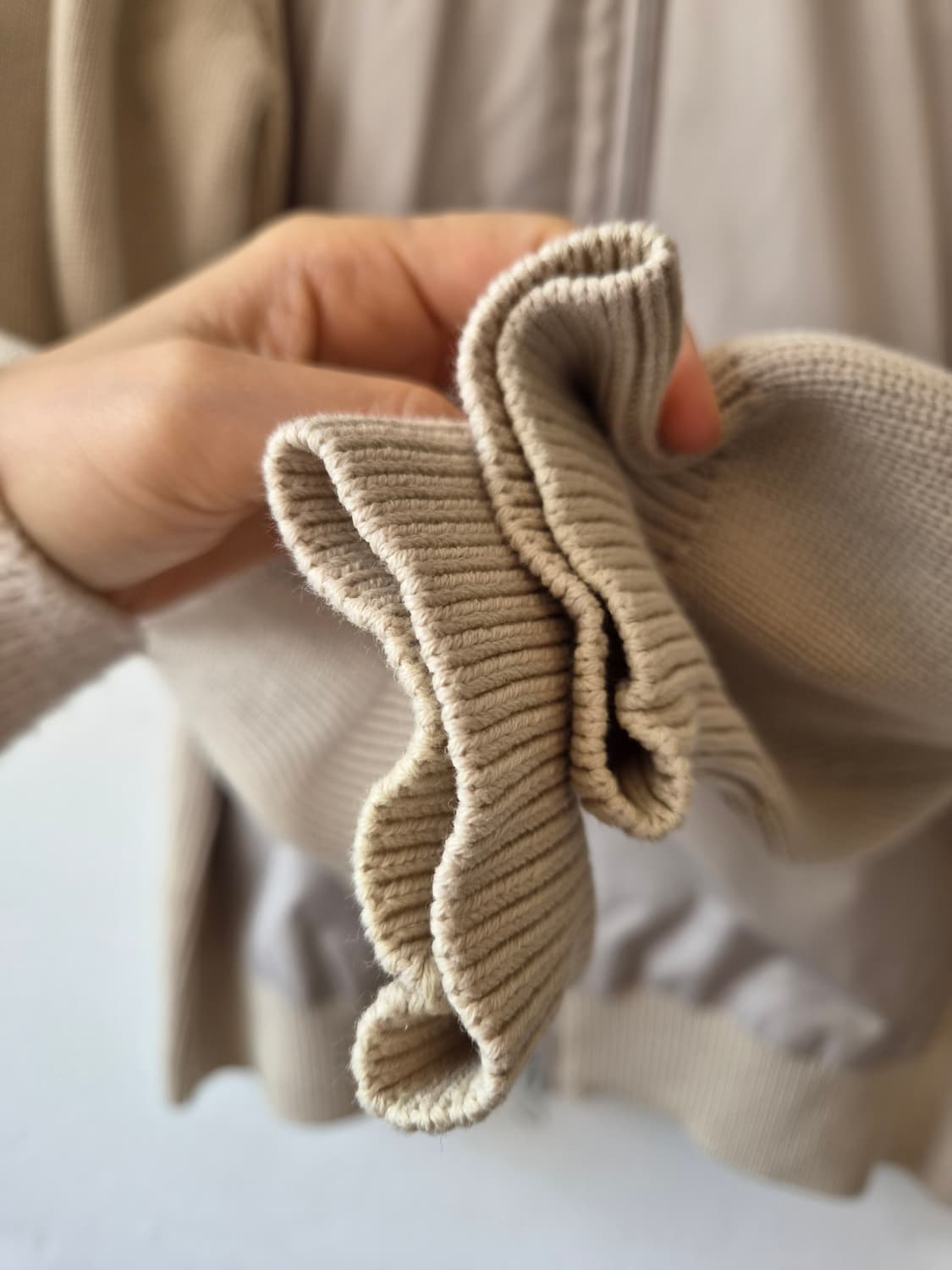 라코스테 남성 블루종니트집업 상품이미지6