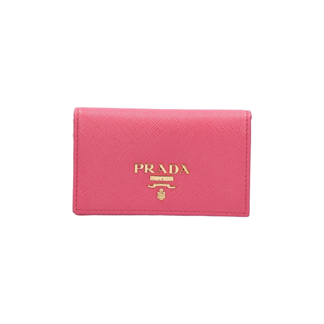 프라다 사피아노 레더 카드지갑 피오니 핑크 상품이미지1