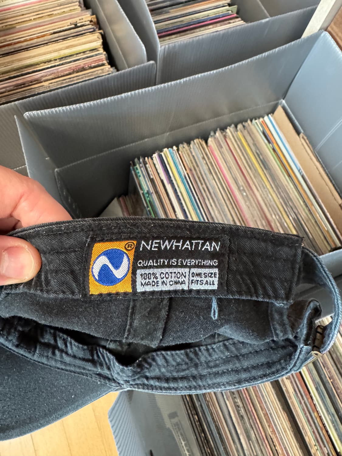 NEWHATTAN 뉴해튼 밀리터리 네이비 NAVY 캡 모자 상품이미지2