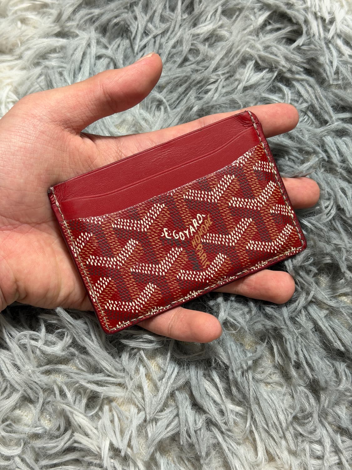 고야드 생쉴피스 스페셜레드 카드지갑 상품이미지2