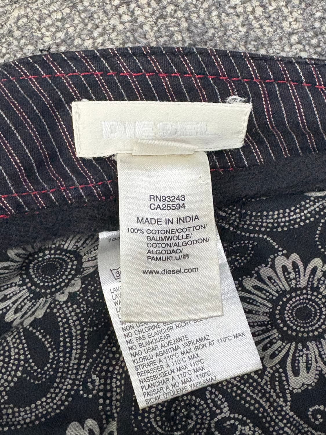 디젤 워크 카고 팬츠 상품이미지9