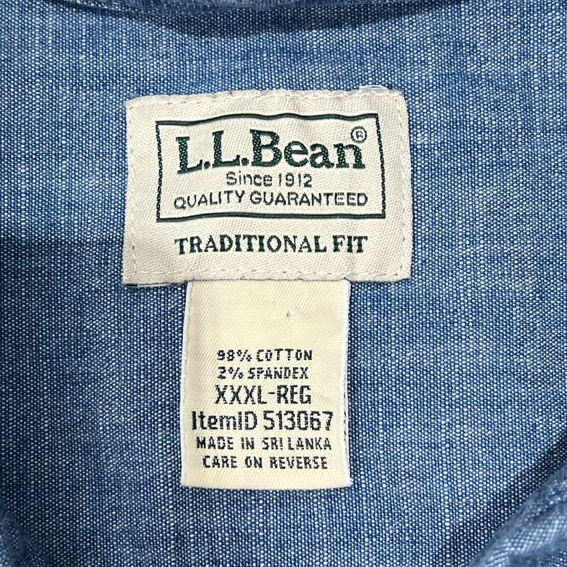 엘엘빈 워크 데님셔츠 s09112 상품이미지5