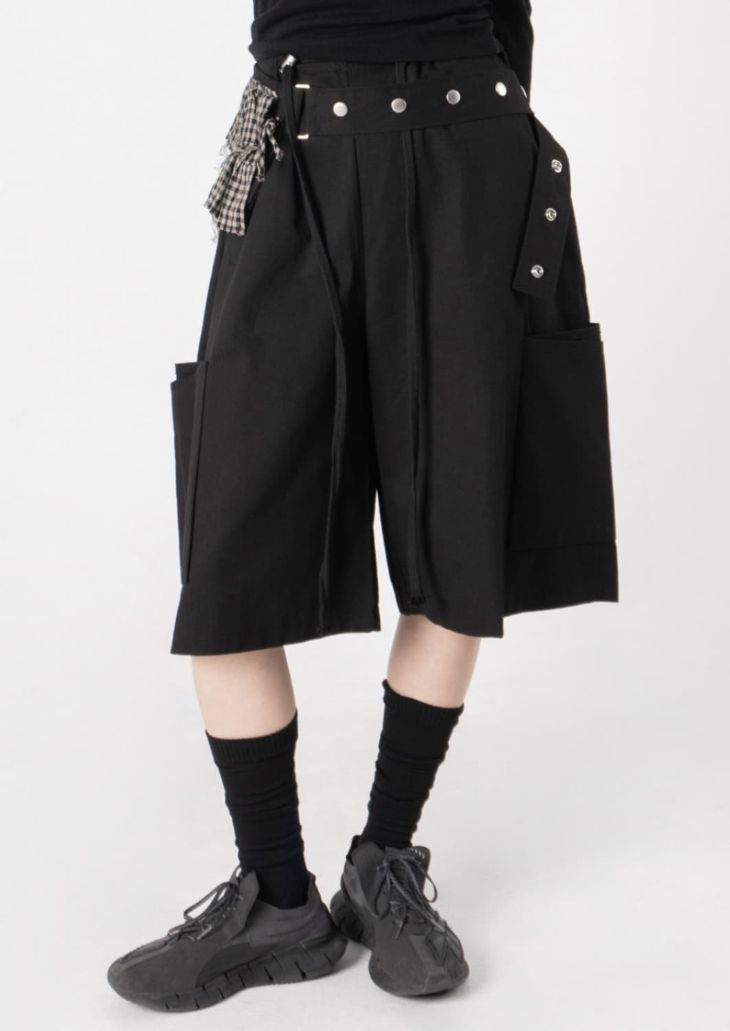 체크 벨트 백  상품이미지2