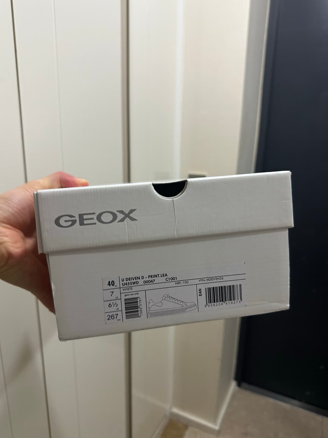 제옥스 데이븐 남성 스니커즈 GEOX 상품이미지8