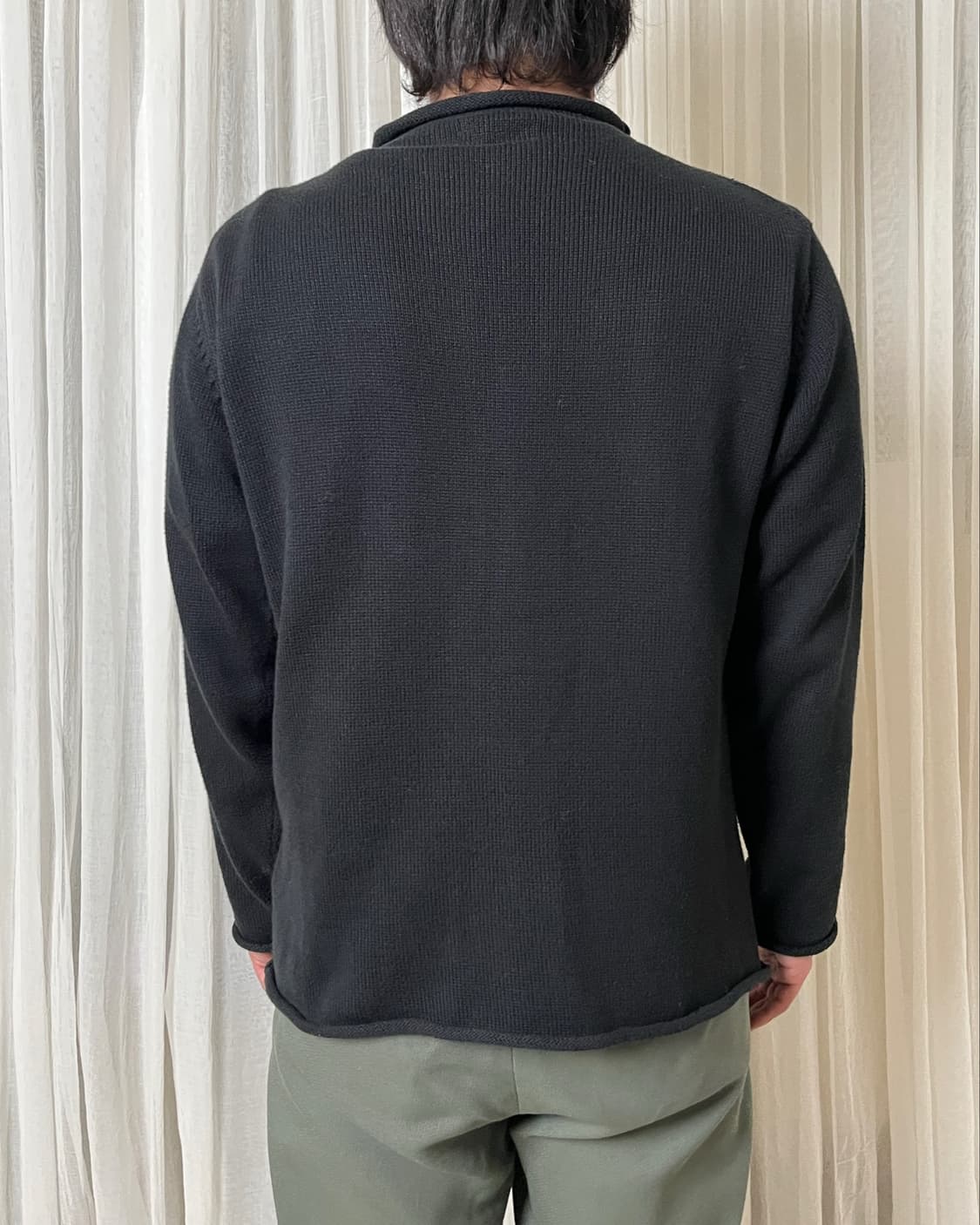 요지야마모토 Y’s for men 하이넥 니트 yohji 터틀넥 상품이미지8