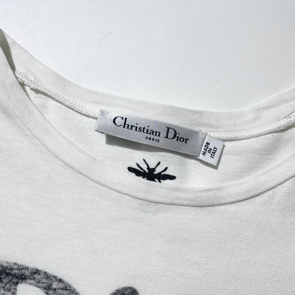 크리스챤 디올 린넨 코튼 반팔 티셔츠 상품이미지4
