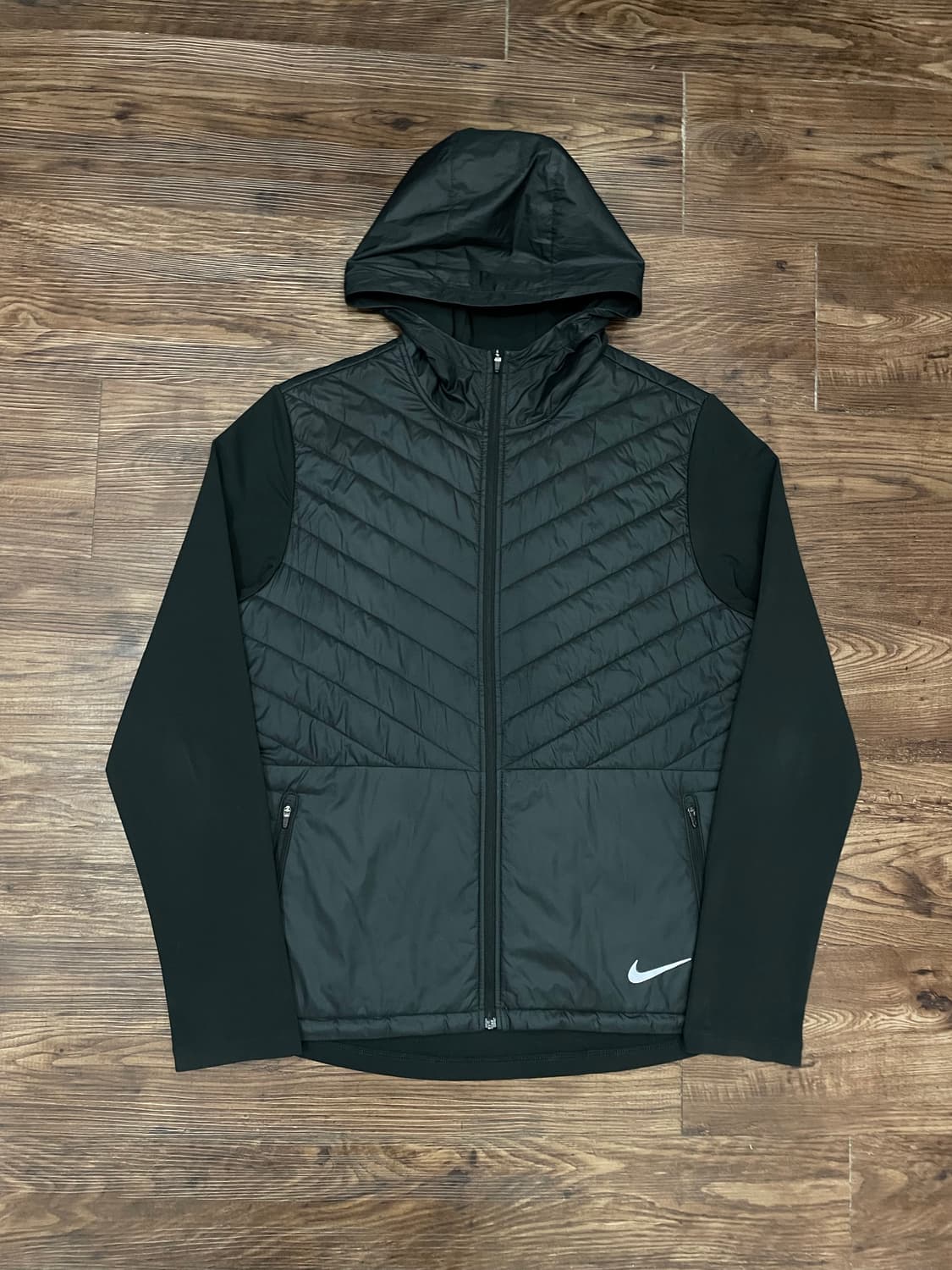 나이키 러닝 에어로레이어 자켓 블랙 상품이미지4