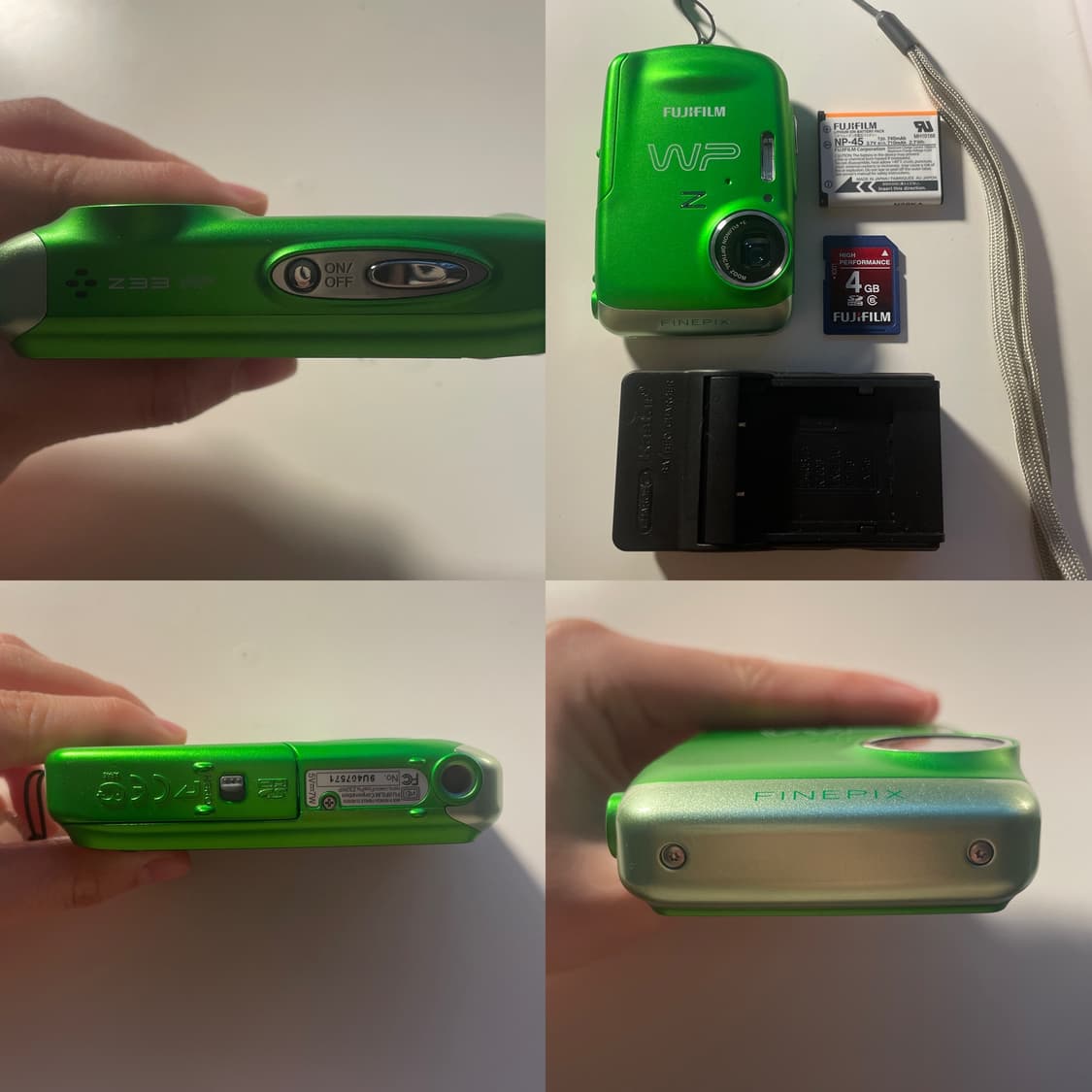 [민트급] 후지필름 파인픽스 z33wp 그린 상품이미지3