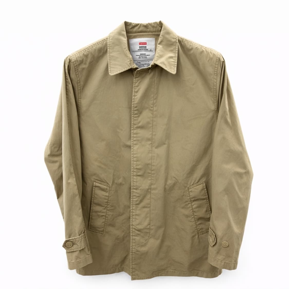 슈프림 트렌치 코트 M 베이지 상품이미지1