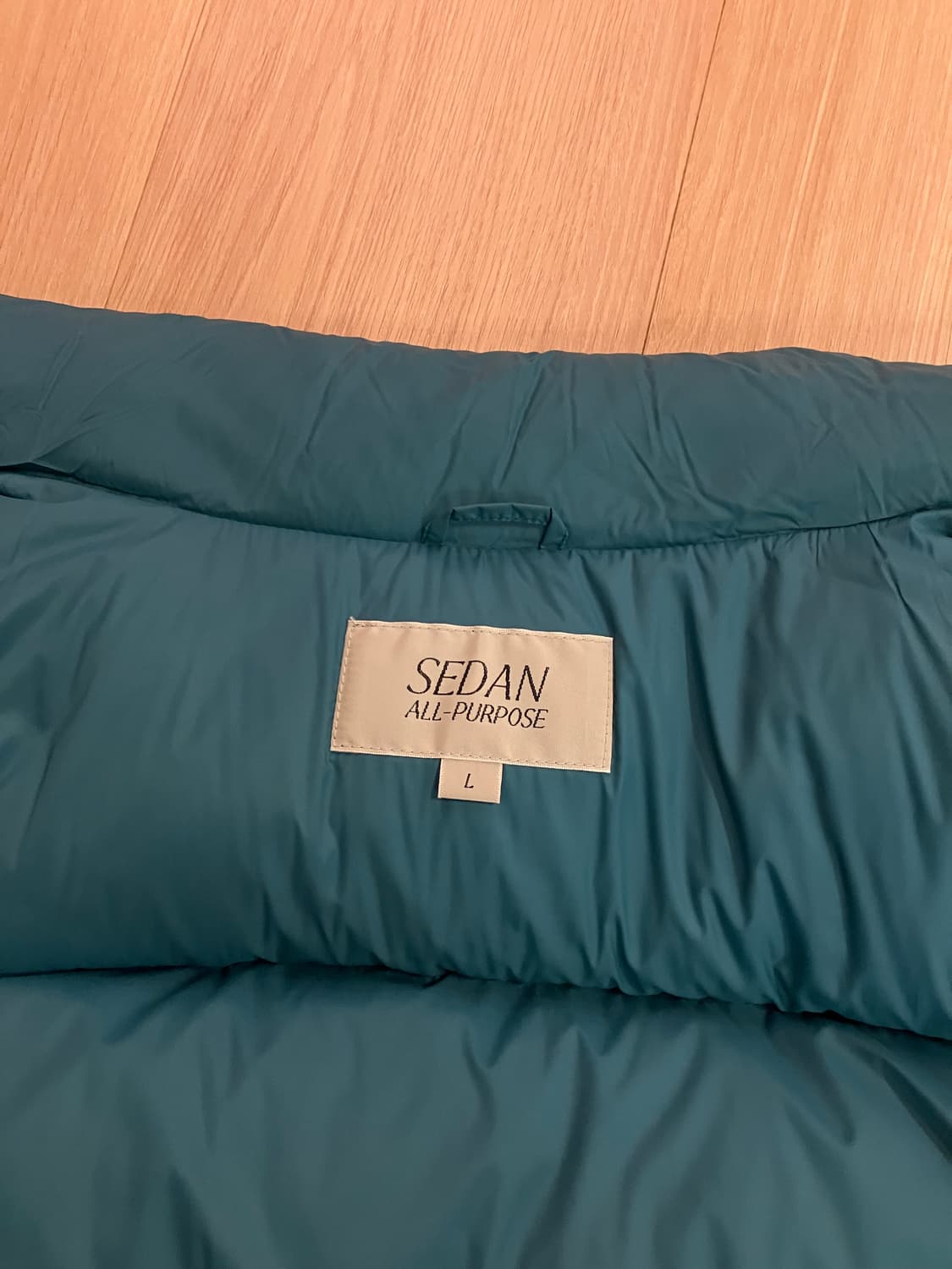 세단올퍼포즈 네이비 블루 패딩 베스트 L 상품이미지6