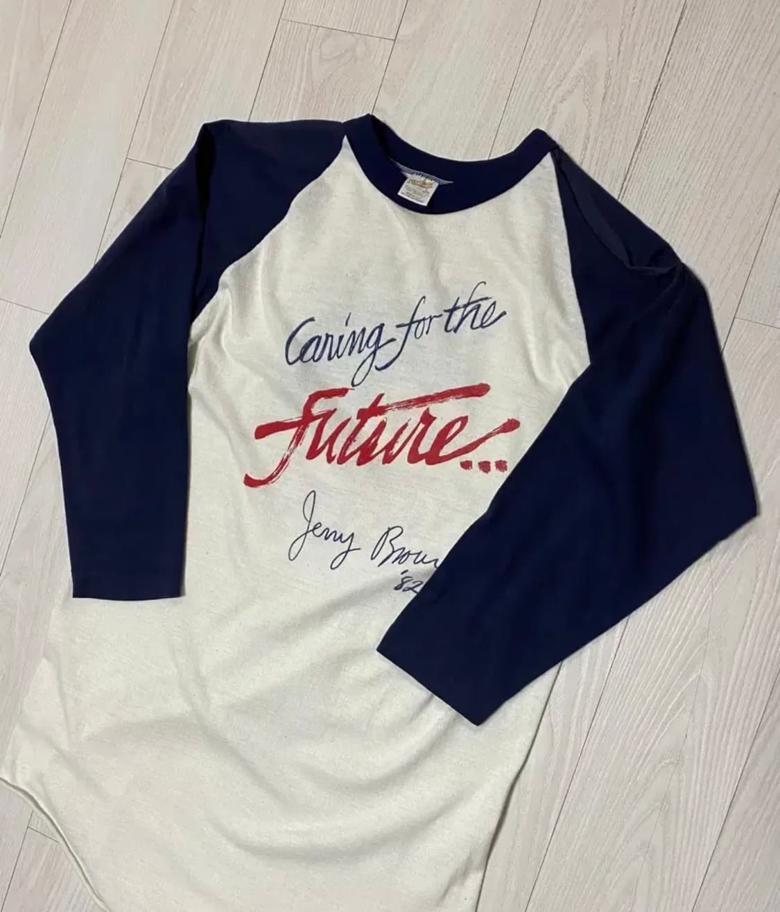 (L) 80s USA제 빈티지 sportswear 래글런 7부 스포츠웨어 상품이미지6