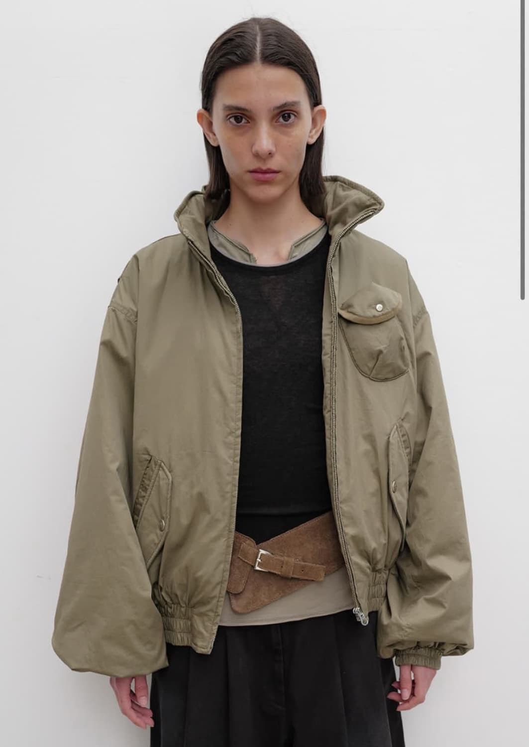 오픈와이와이 카고 봄버 자켓 새상품 m사이즈 상품이미지1