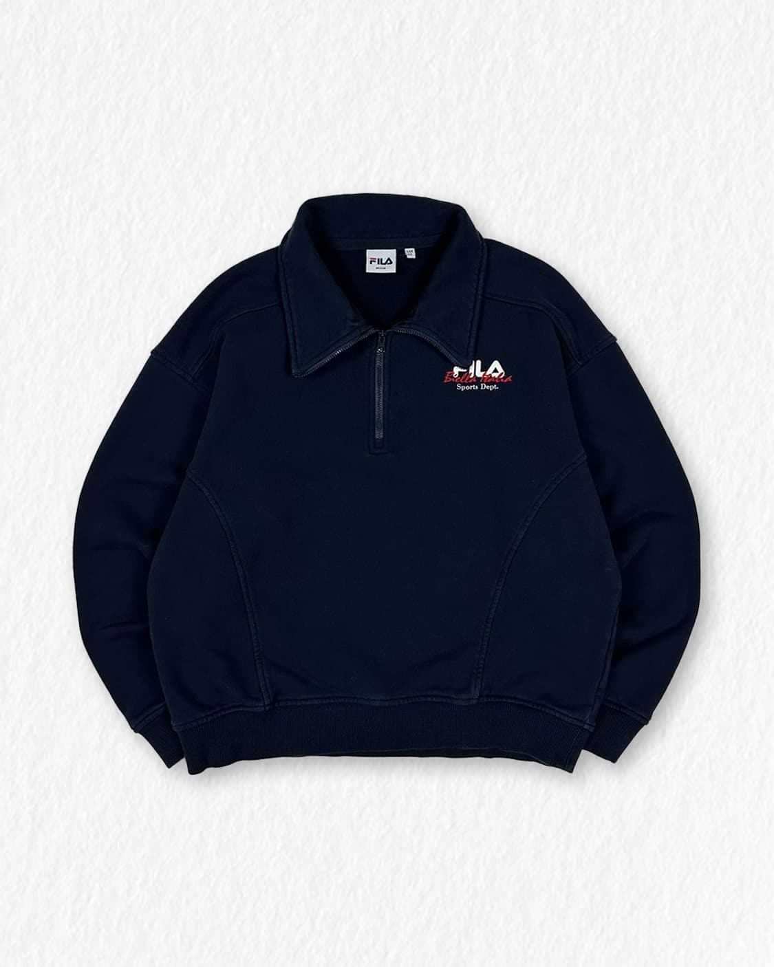 휠라 하프집업 맨투맨 상품이미지1