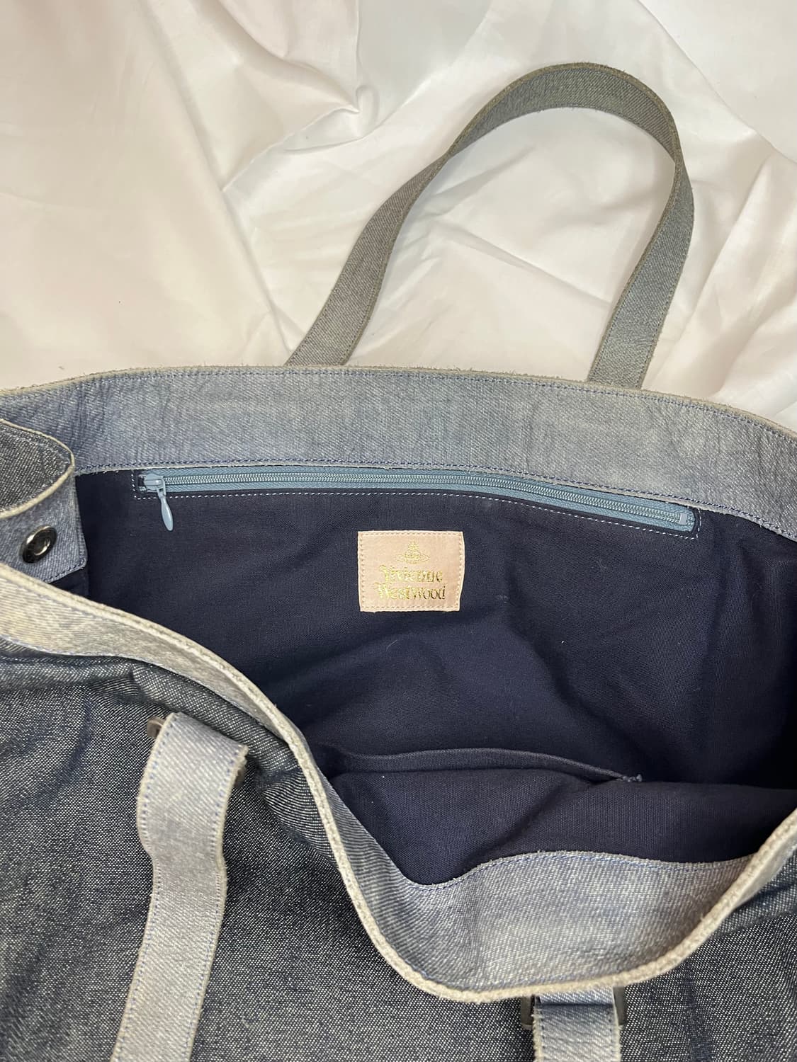 비비안웨스트우드 데님 숄더백 상품이미지4
