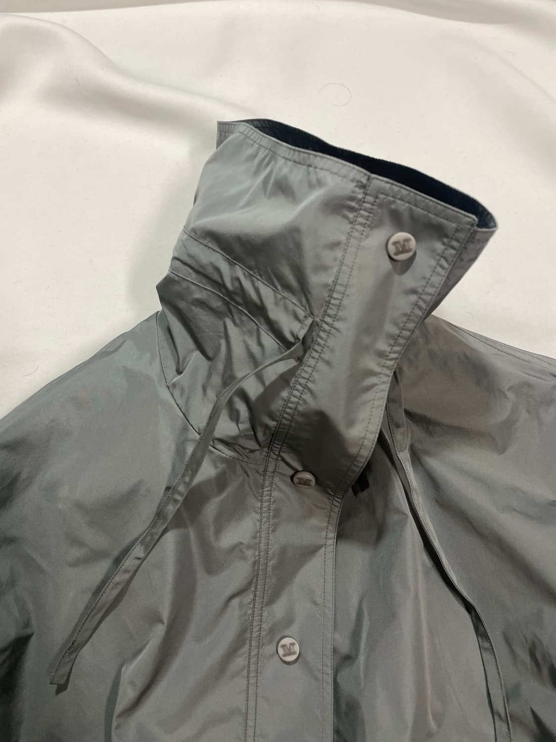 막스마라 하이넥 쉘파카 트렌치코트 상품이미지7