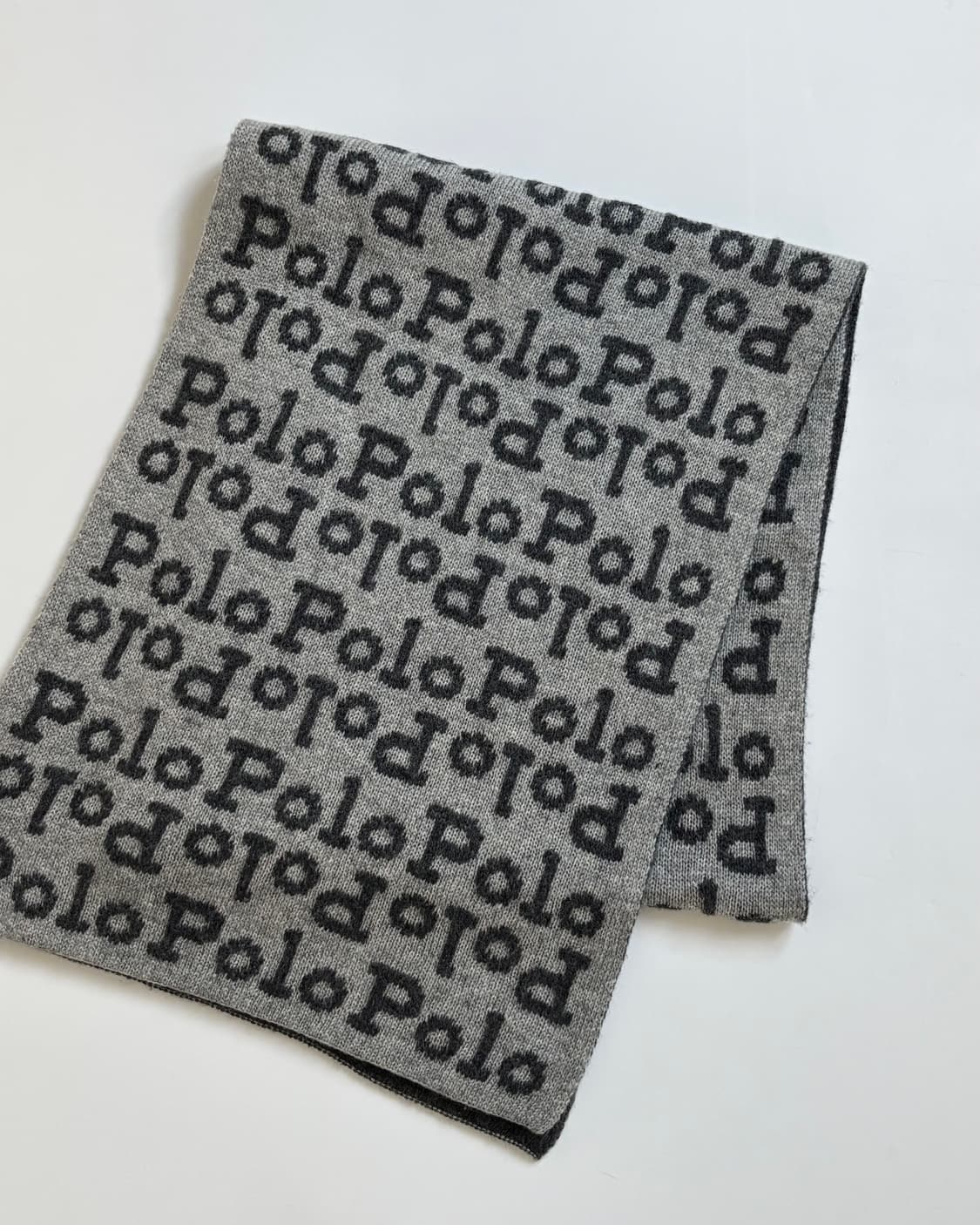 Polo 폴로 랄프로렌 신형 로고 리버시블 머플러 상품이미지2