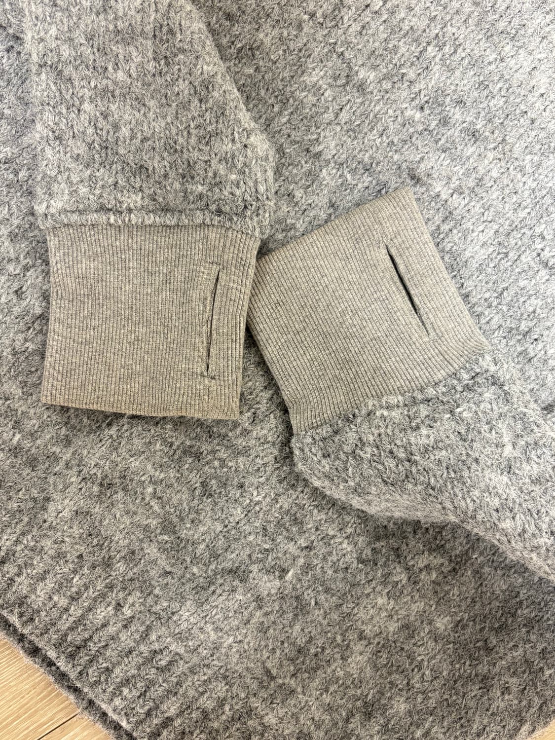 [OS] 헤아 hae.a 니트 스웨터 그레이 상품이미지3