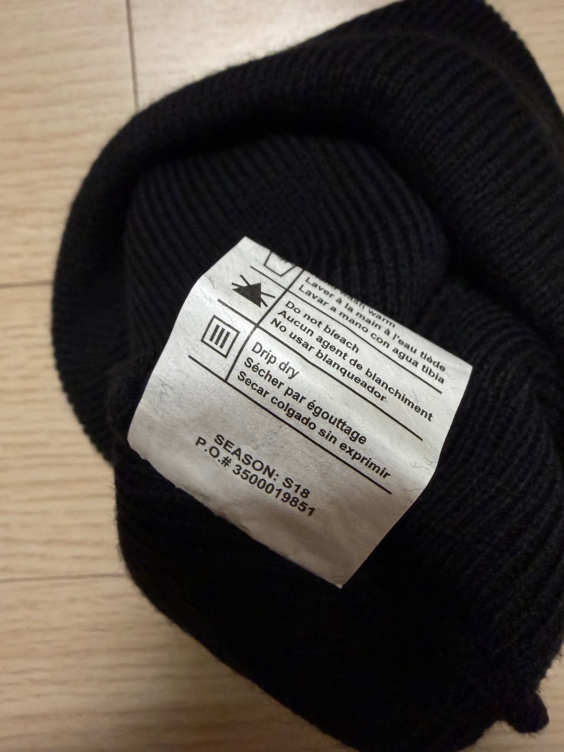 18 칼하트 블랙 비니 상품이미지2