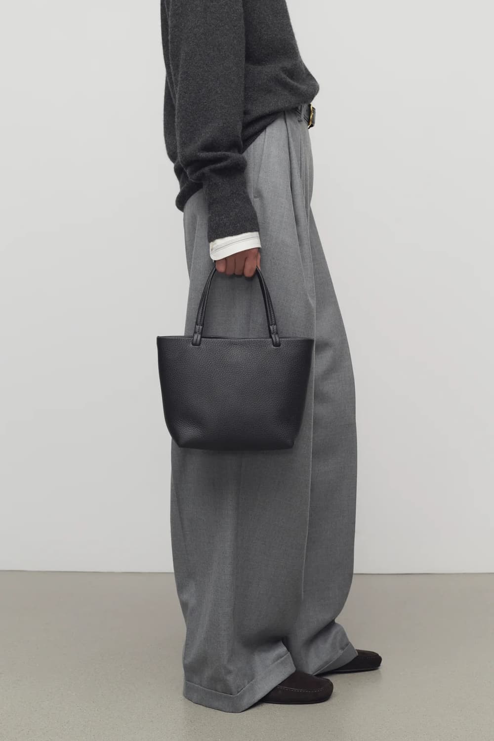 더로우 스몰 파크백 토트 백 Small Park Tote Bag/블랙 상품이미지1