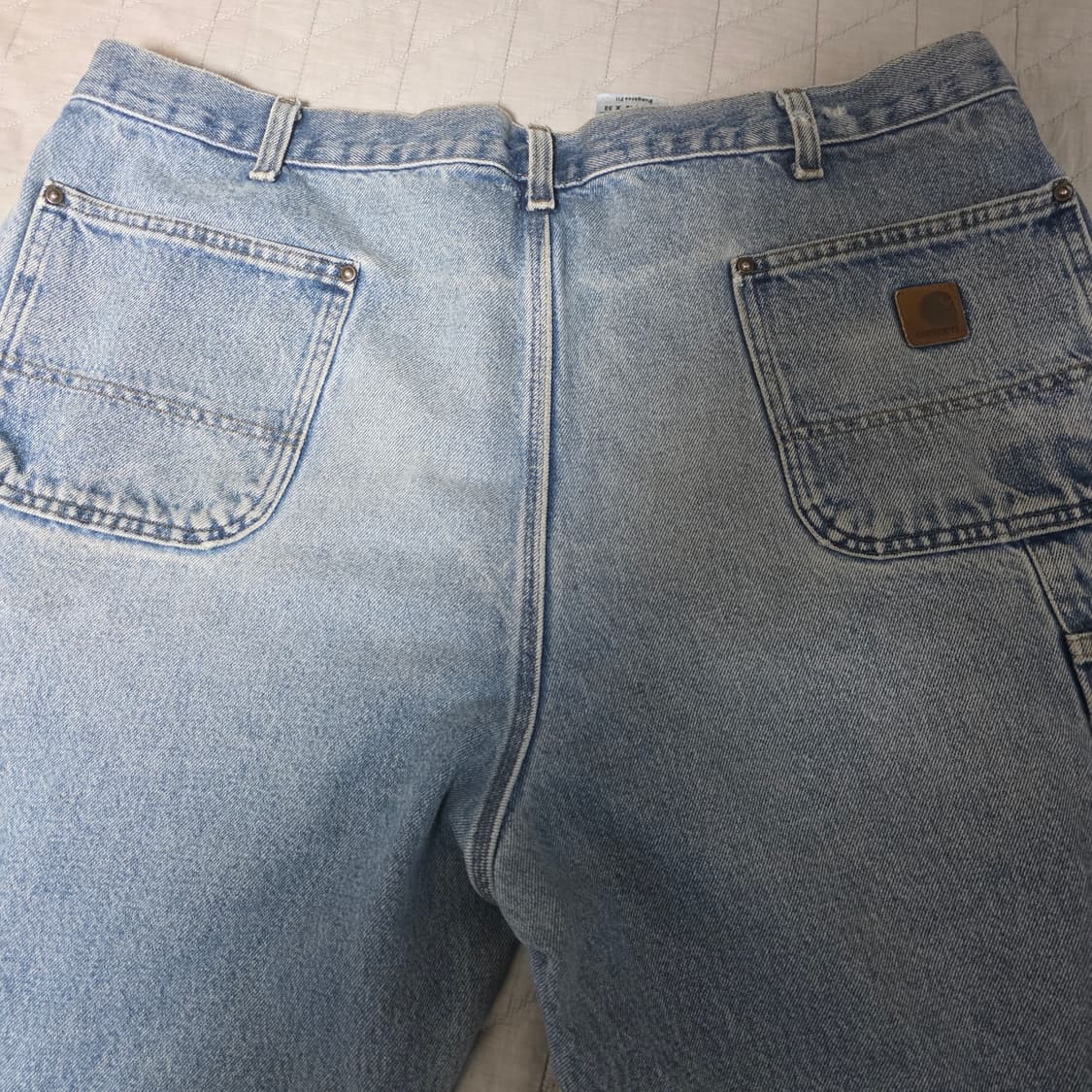 [42X32] 00s 칼하트 더블니 B73 DST 쿨워싱 데님팬츠 B25 상품이미지6