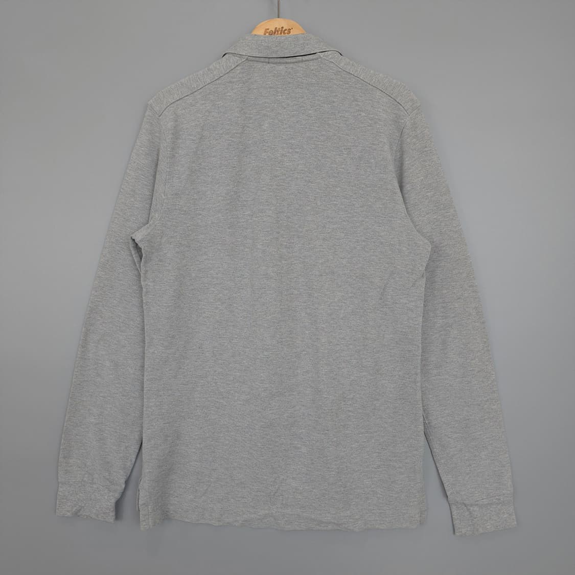 헤지스 HAZZYS 크라운 자수 긴팔 카라티 100 상품이미지4