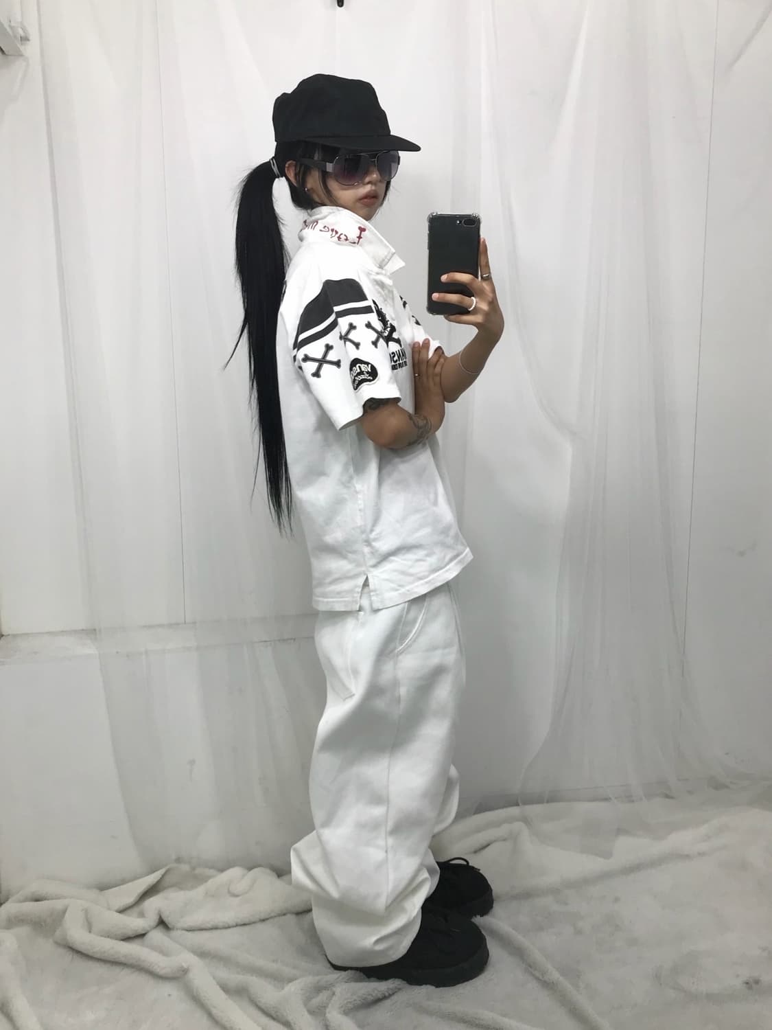 ☠️ 밴슨 자수패치 피케 반팔 티셔츠 ☠️ 상품이미지6