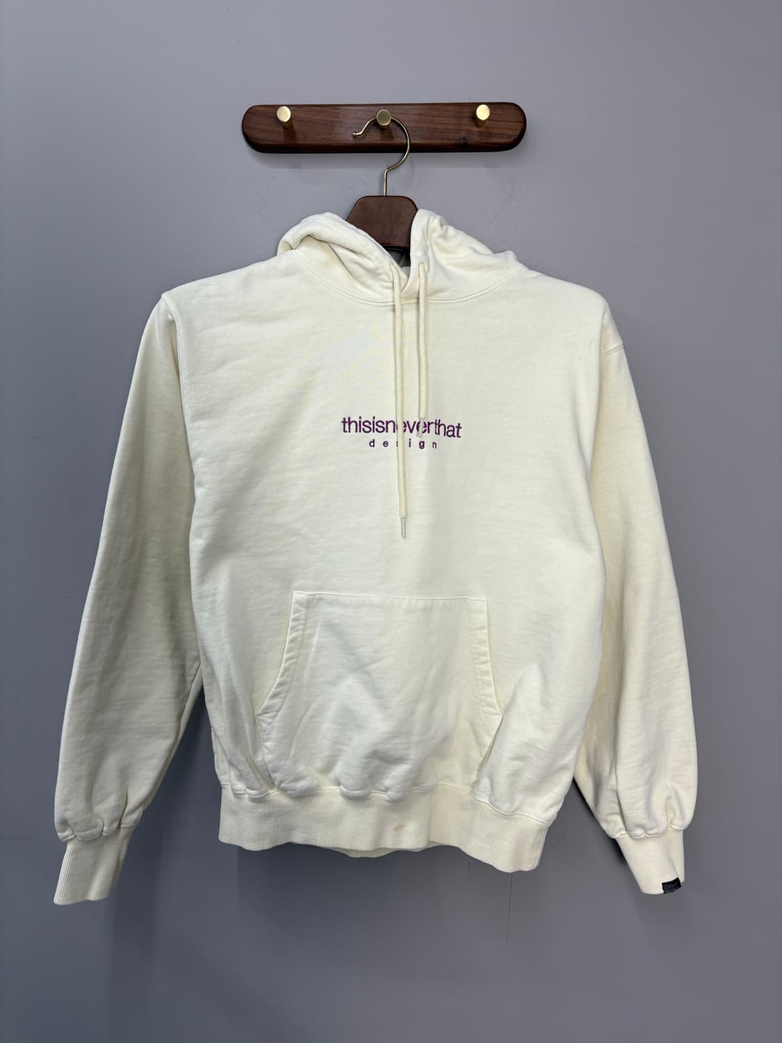 디스이즈네버댓 스펠로고 후드티 A3154 상품이미지2