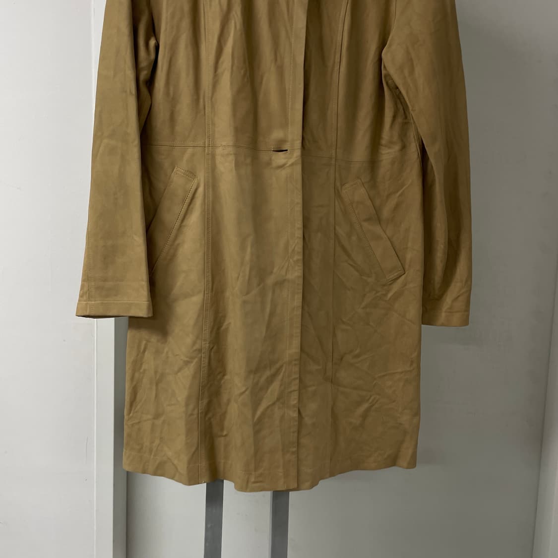 발망 레더 코트 베이지 11(W) 상품이미지3