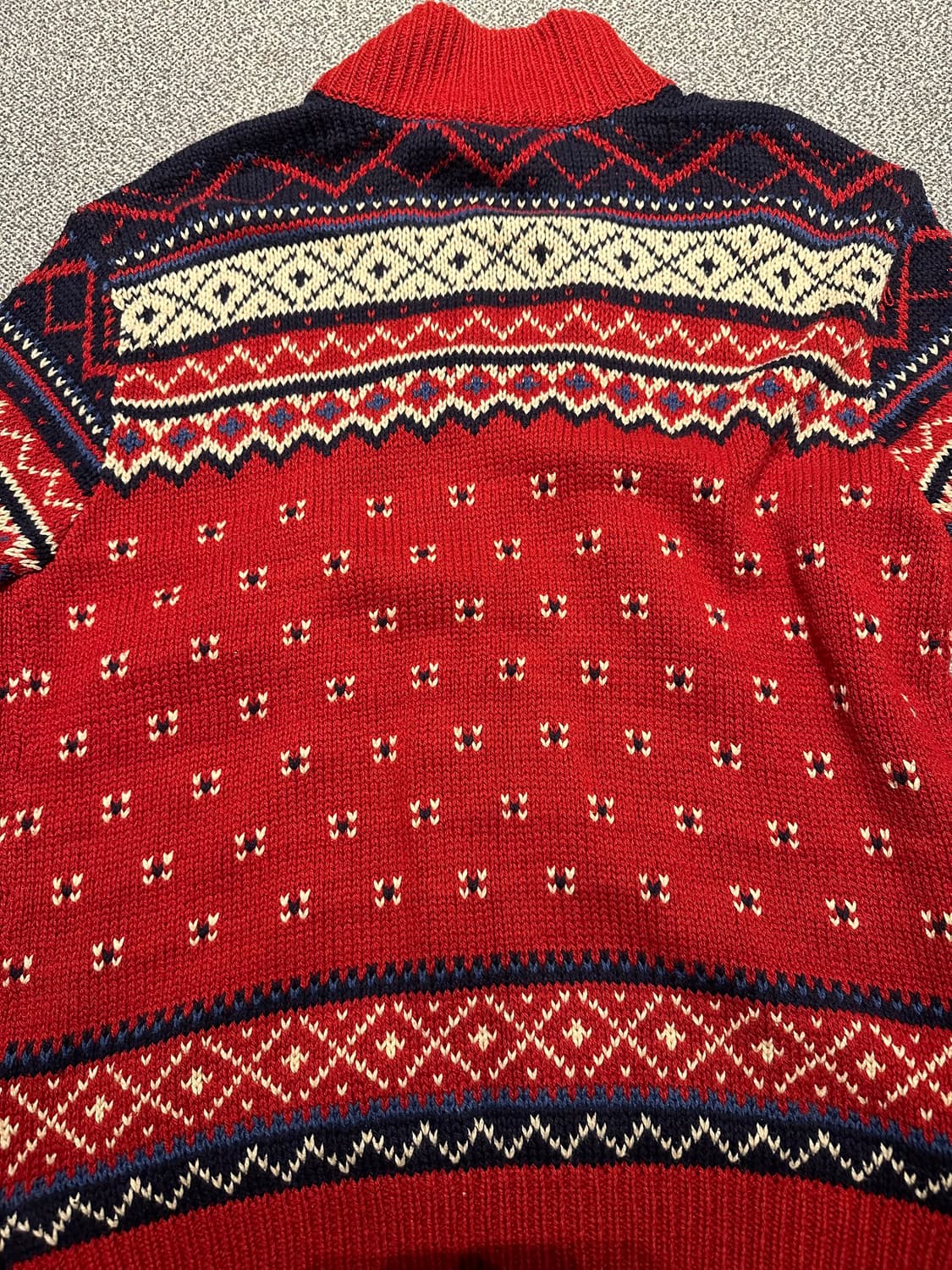 폴로랄프로렌 콘초 버튼 니트 가디건 L 상품이미지5