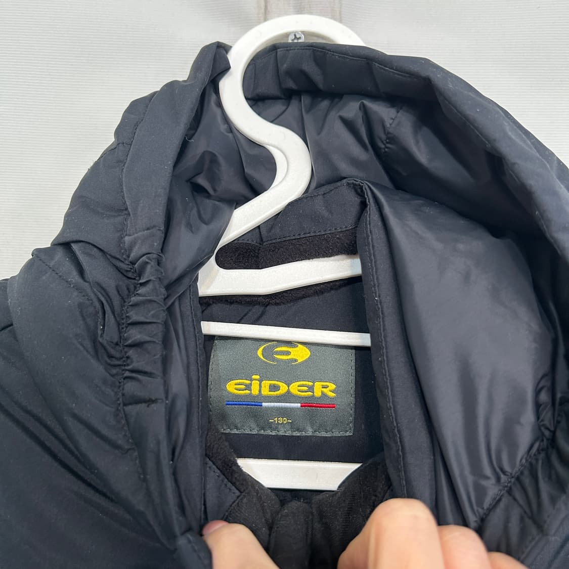 아이더 키즈 구스다운 패딩 130 블랙  상품이미지2