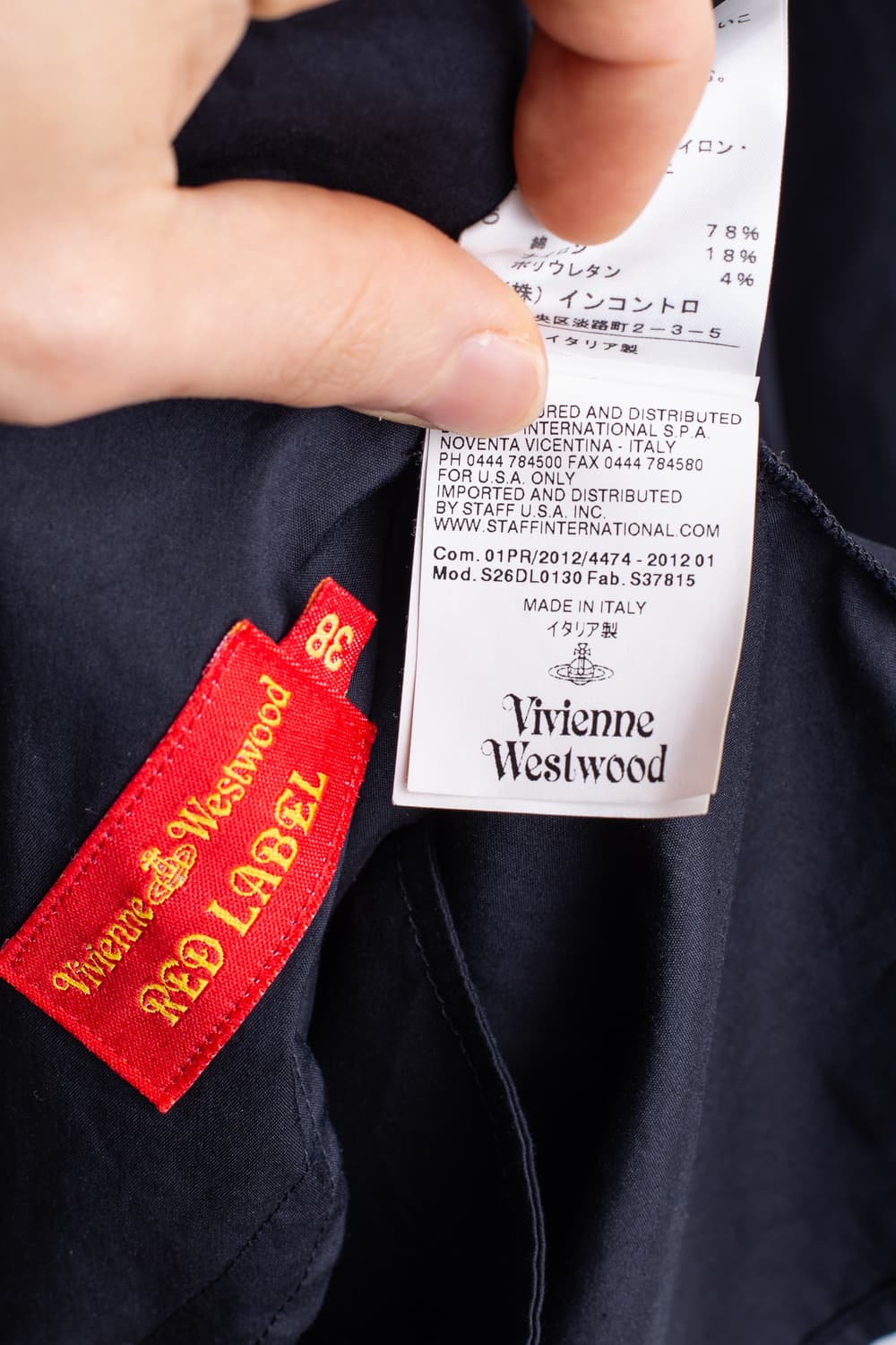 VIVIENNE WESTWOOD ASYMMETRIC SHIRT DRESS 상품이미지10