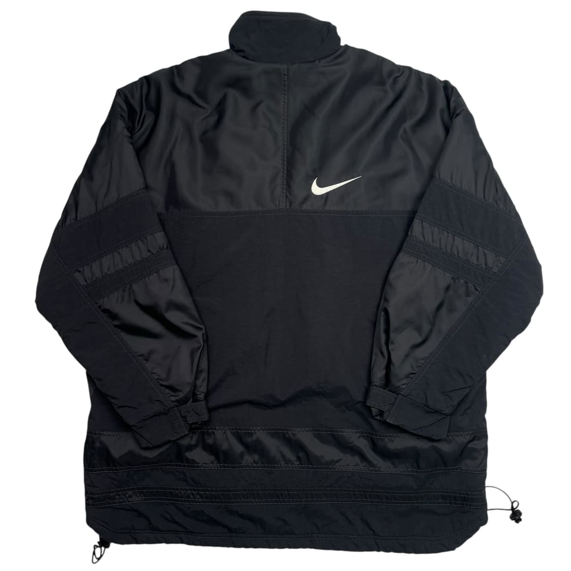 90s 나이키 올드스쿨 스우시 블랙 패딩 자켓 XL 상품이미지4