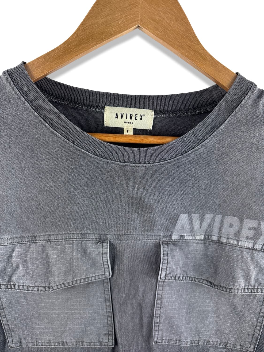 아비렉스 페이드워시 밀리터리 티셔츠2704 상품이미지3