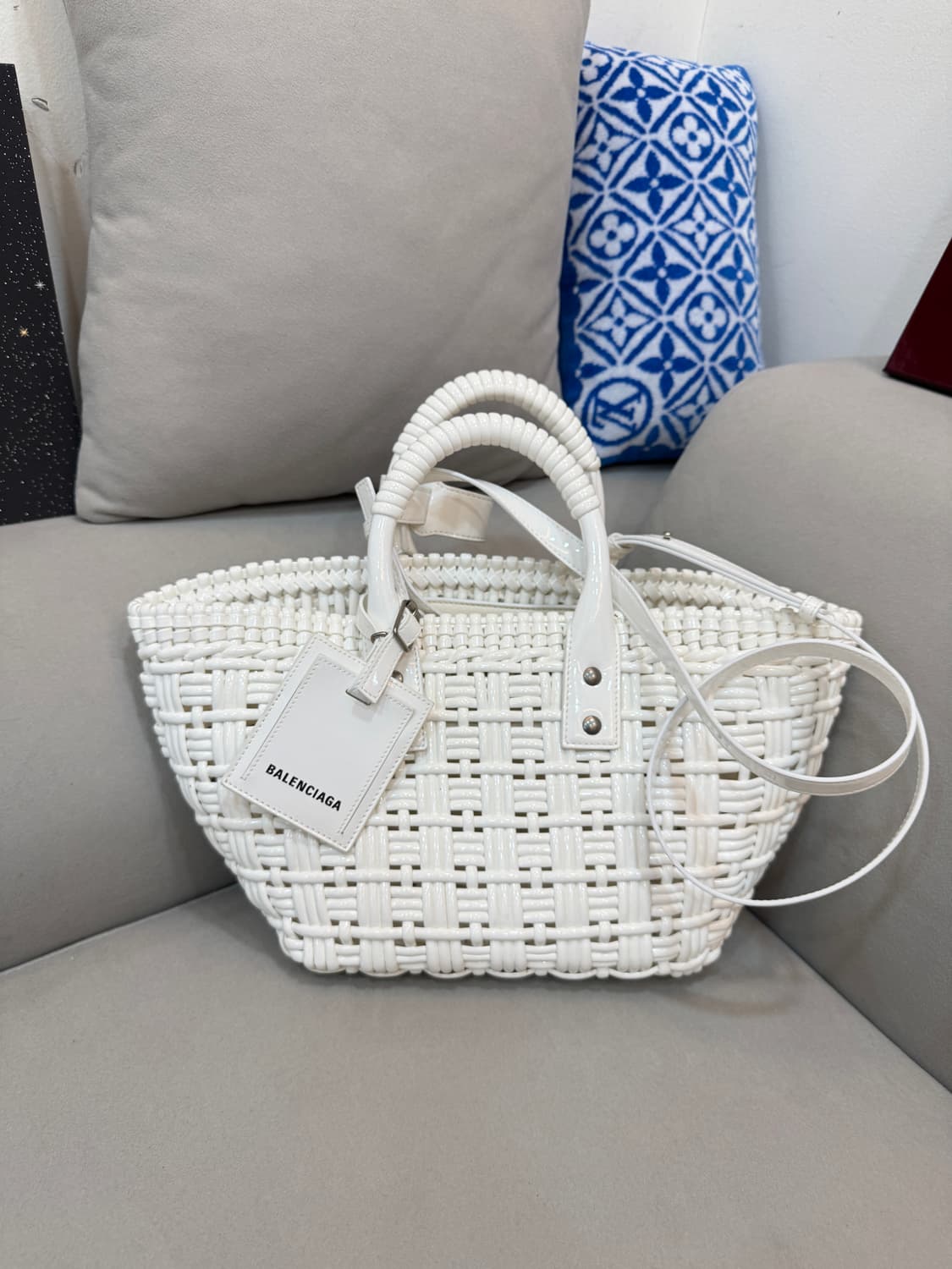 발렌시아가 비스트로 XXS 바스켓 토트 가방 상품이미지1