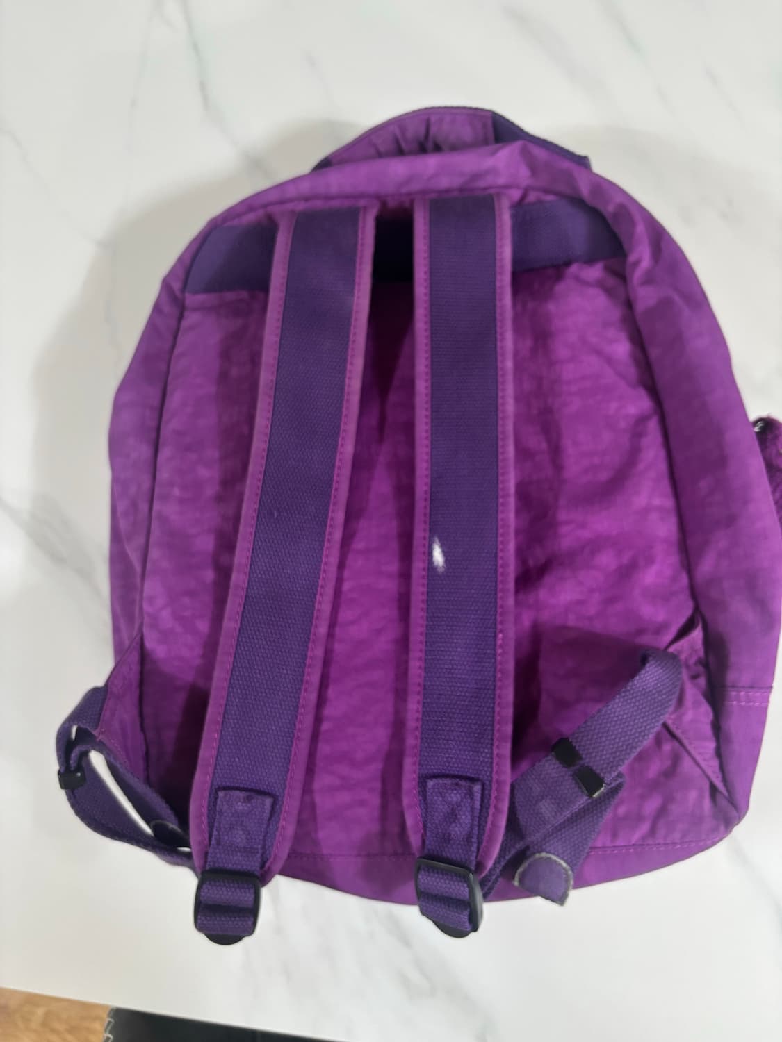 빈티지 키플링 퍼플 백팩 상품이미지2