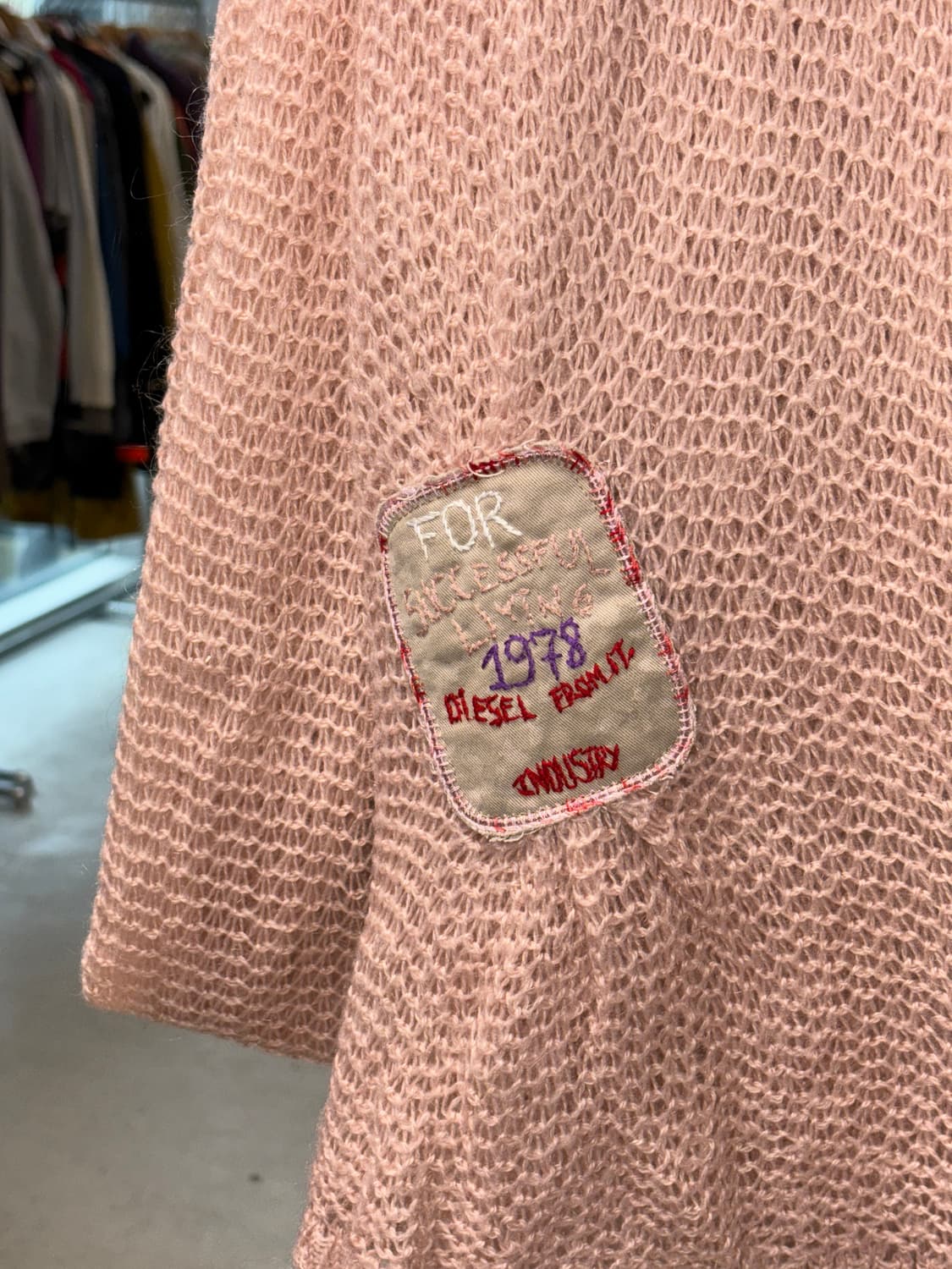 디젤 모헤어 머플러 상품이미지5