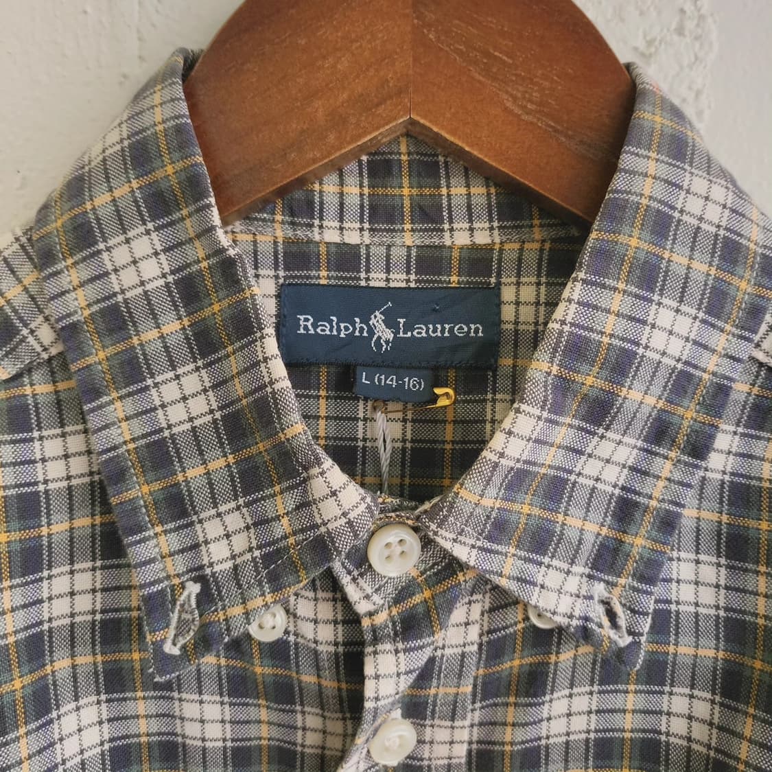 랄프로렌 체크 면셔츠 상품이미지6