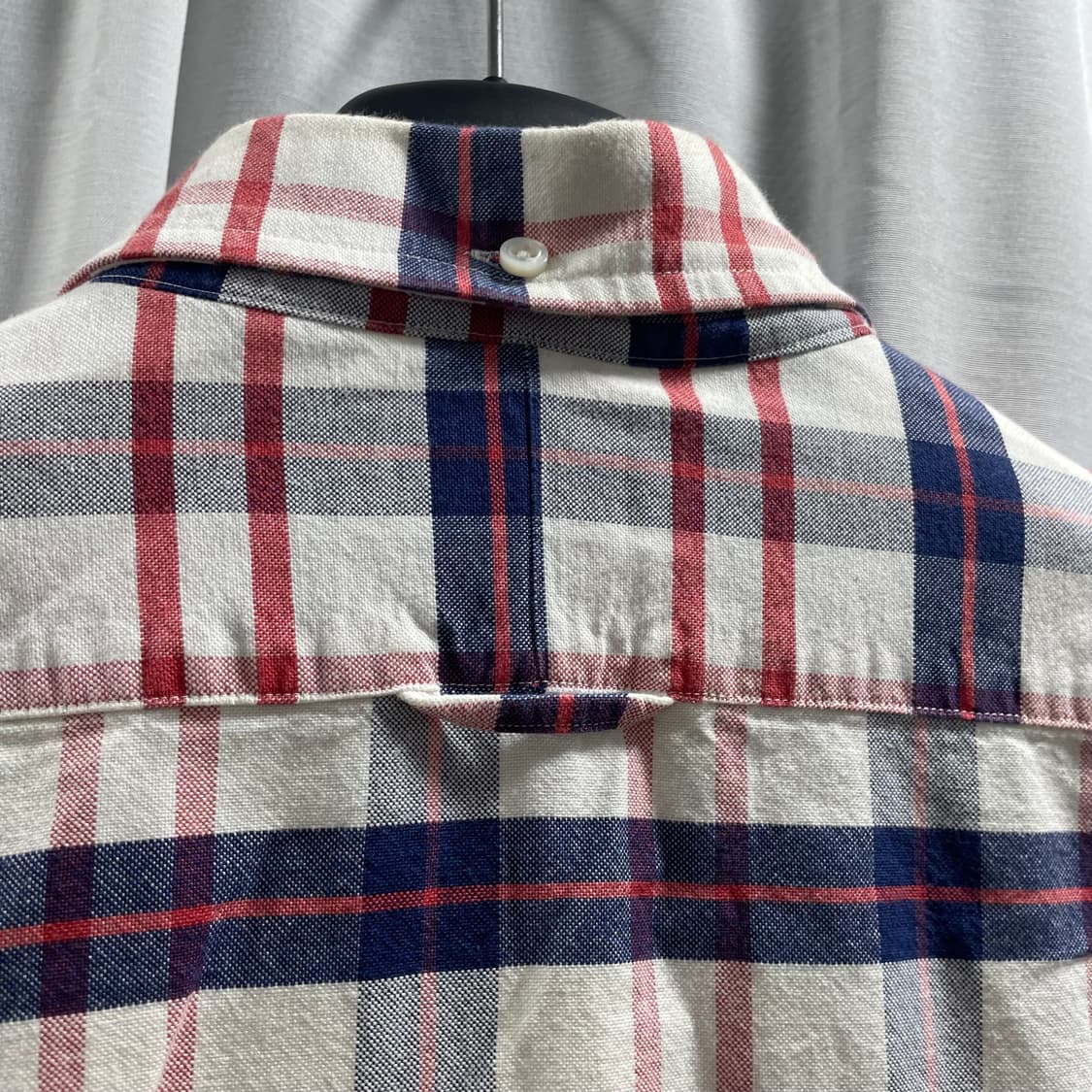 톰브라운/ 트리콜로 테이핑 옥스포드 체크 셔츠/ 4 상품이미지6