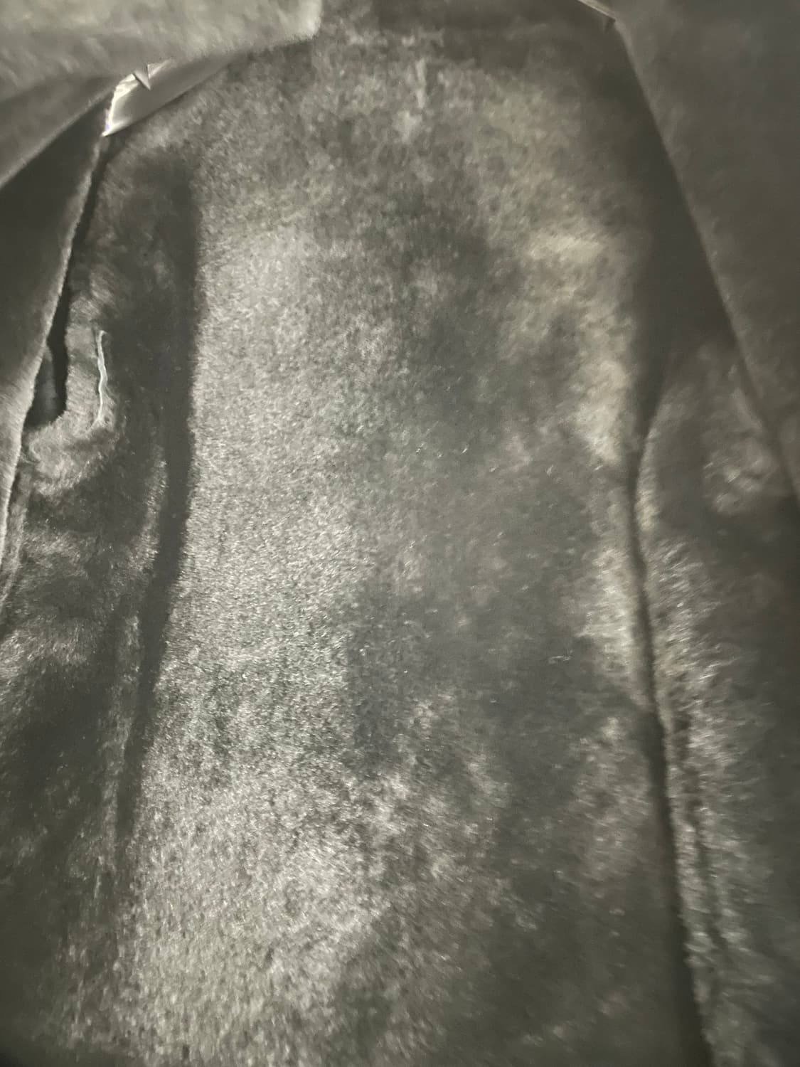 스페로네 리얼레더 무스탕 블랙 상품이미지2