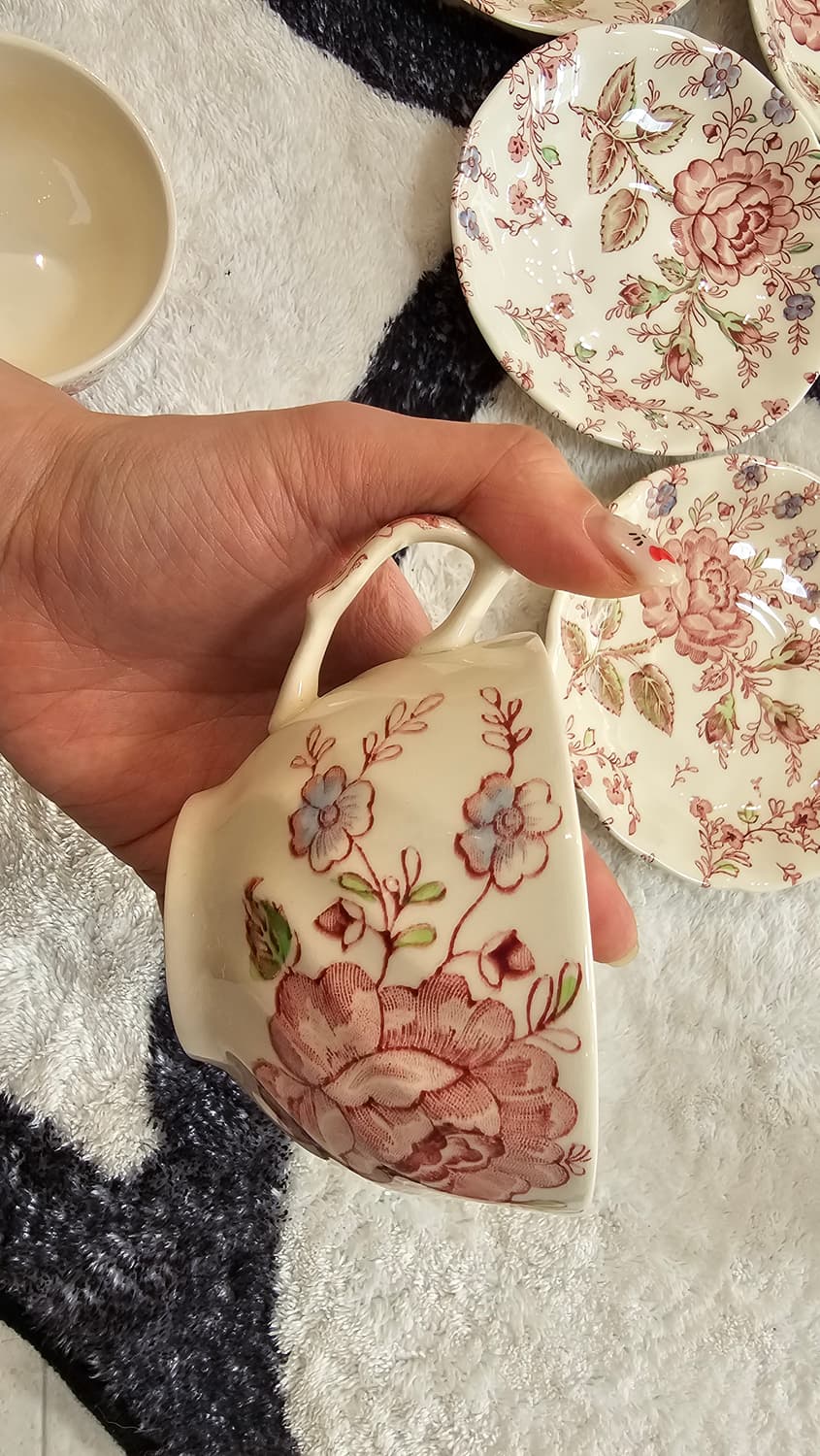 (빈티지)영국 존슨브로 잔듀오 5세트 상품이미지9