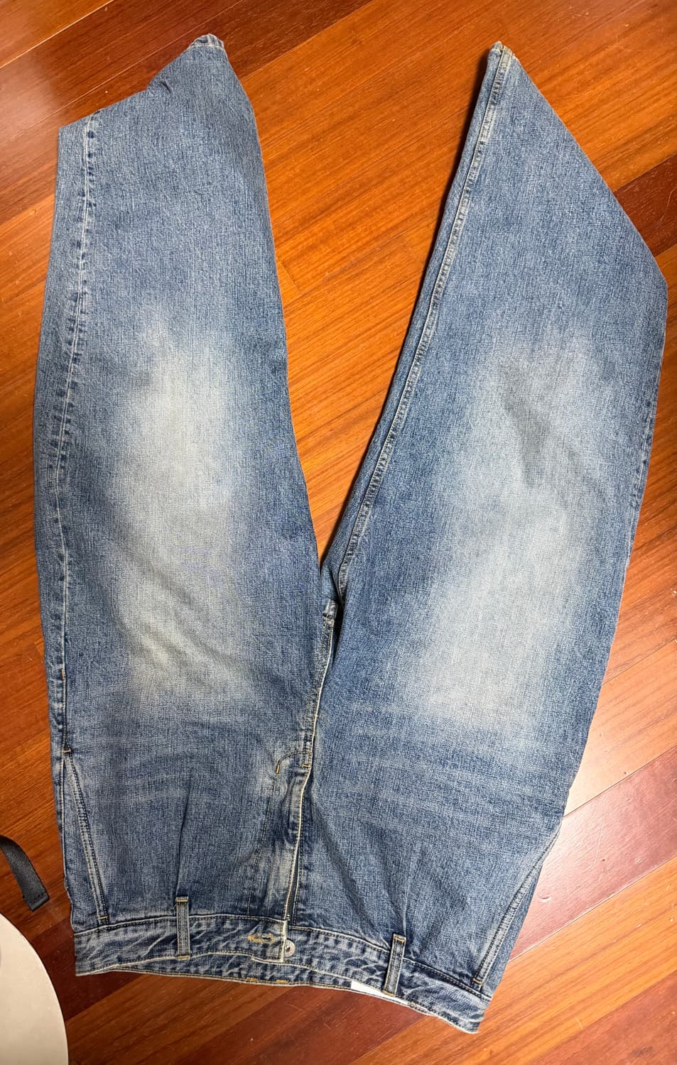 아트이프액츠 One Tuck Curve Denim 원턱 커브드 데님m 상품이미지2