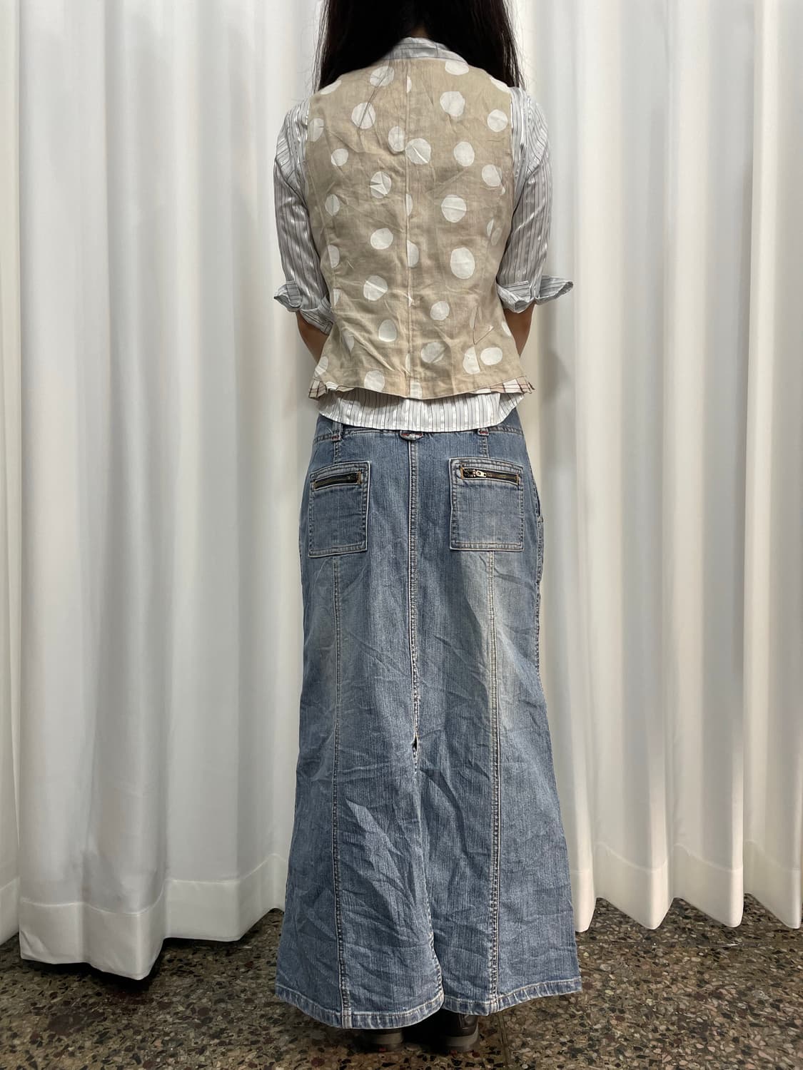 dot vest  상품이미지5