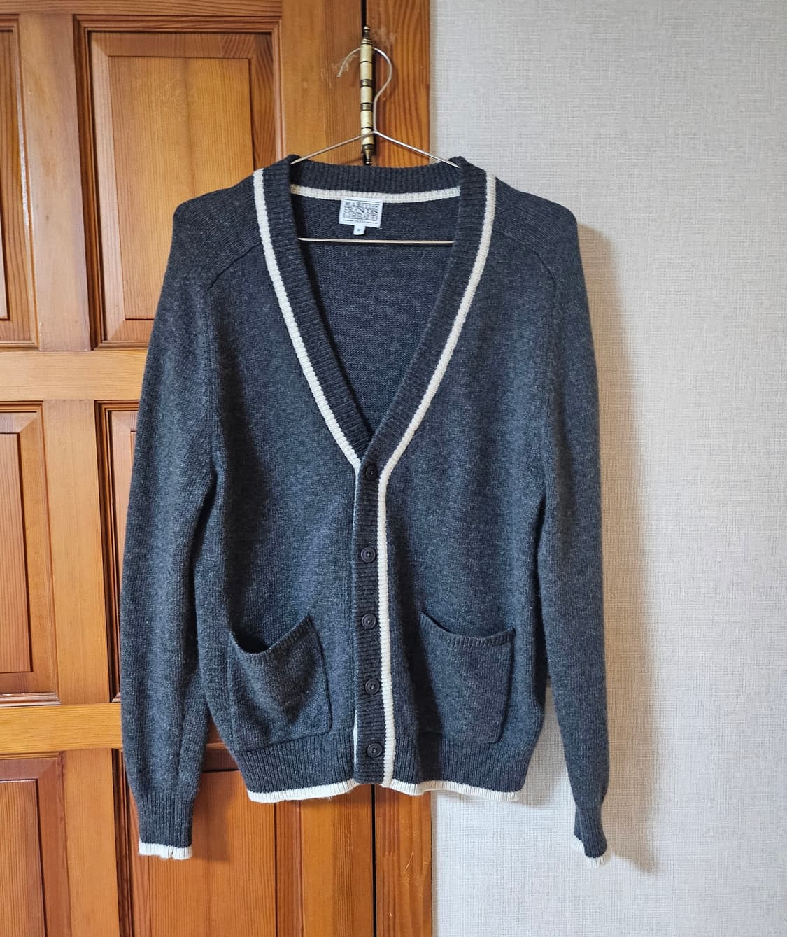 마리떼 프랑소와 저버 가디건 차콜 M 상품이미지1