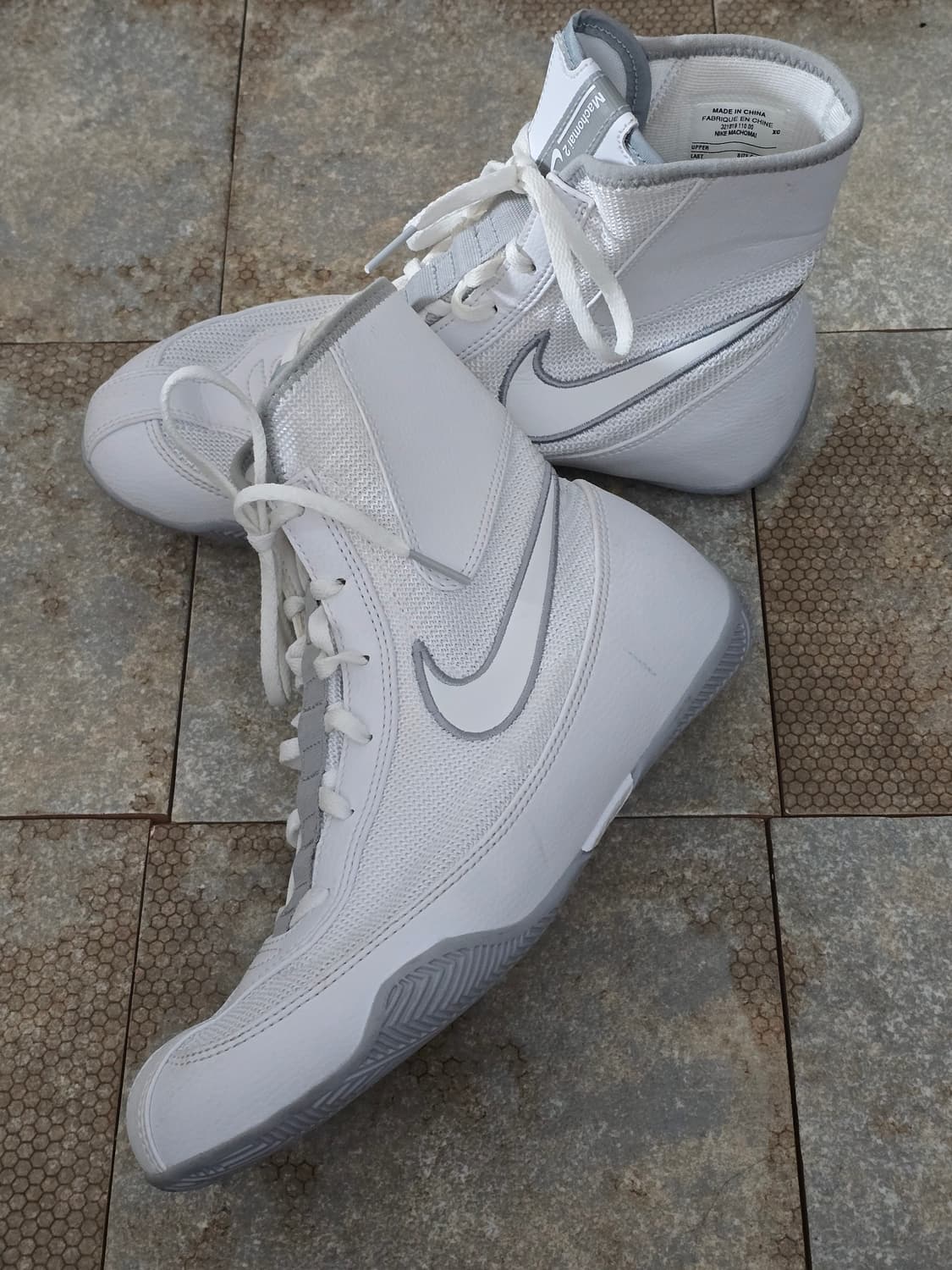 (235)나이키 마초마이 2 화이트 그레이 상품이미지3