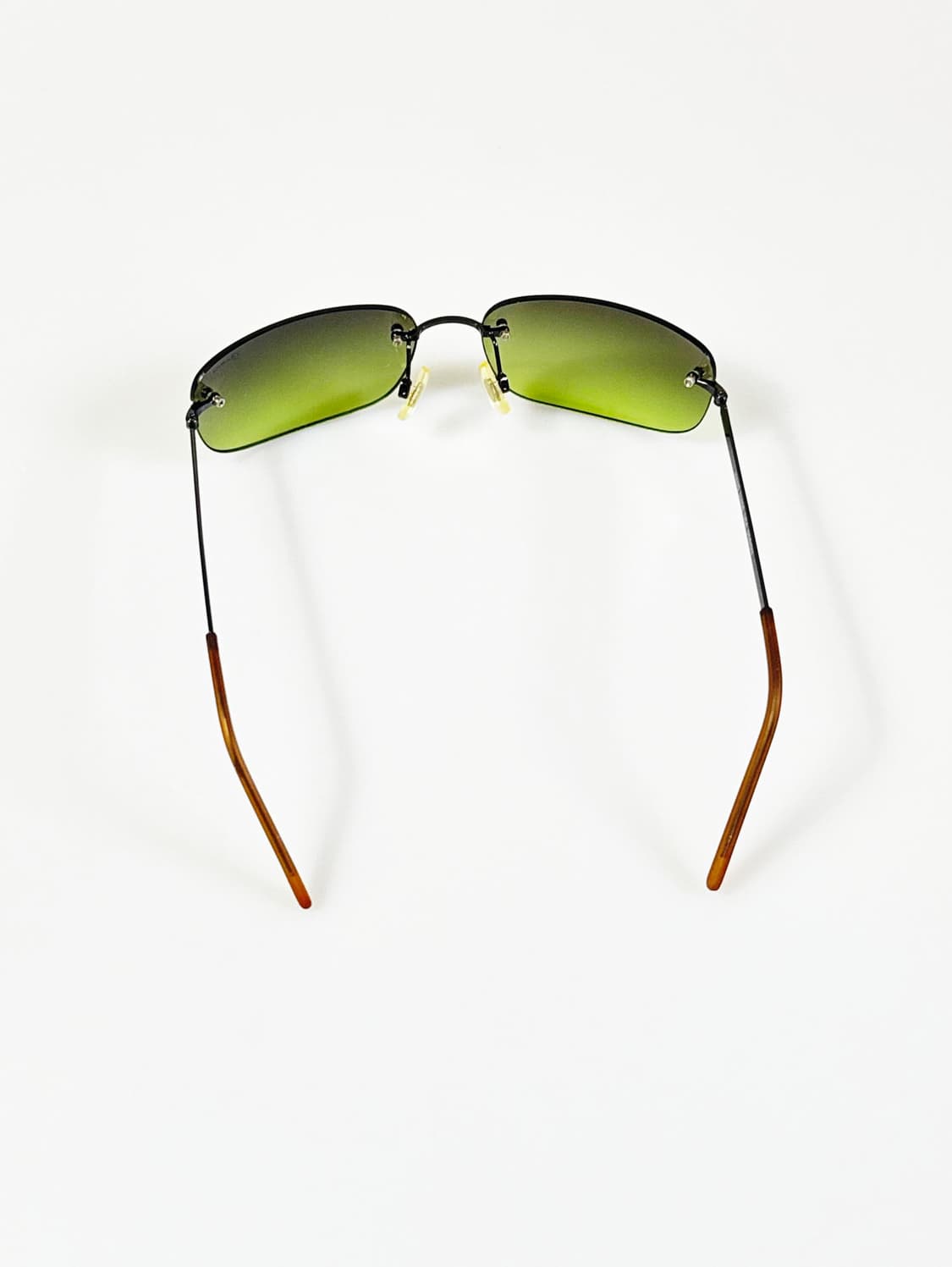 90s DOMON 무테 스퀘어 그라디언트 틴트 빈티지 선글라스 상품이미지5