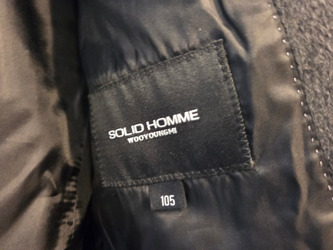 솔리드옴므 캐시미어혼방 코트 상품이미지5