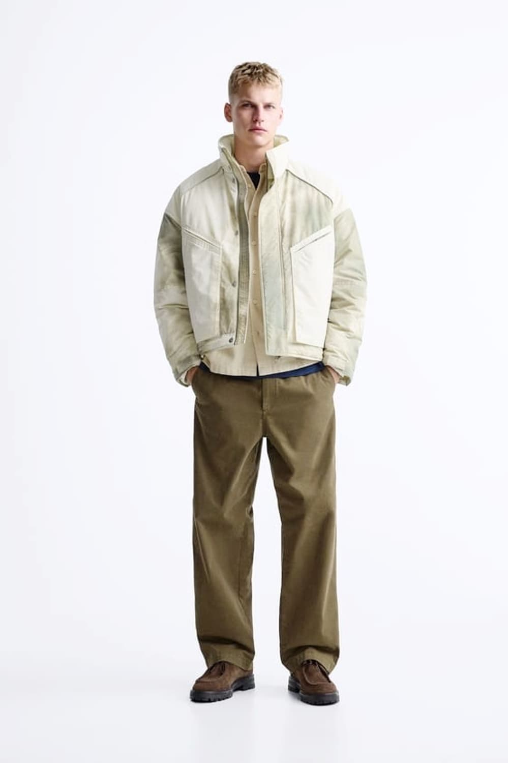 (새상품) 자라(ZARA) 타이다이 하이테크 패딩 상품이미지2